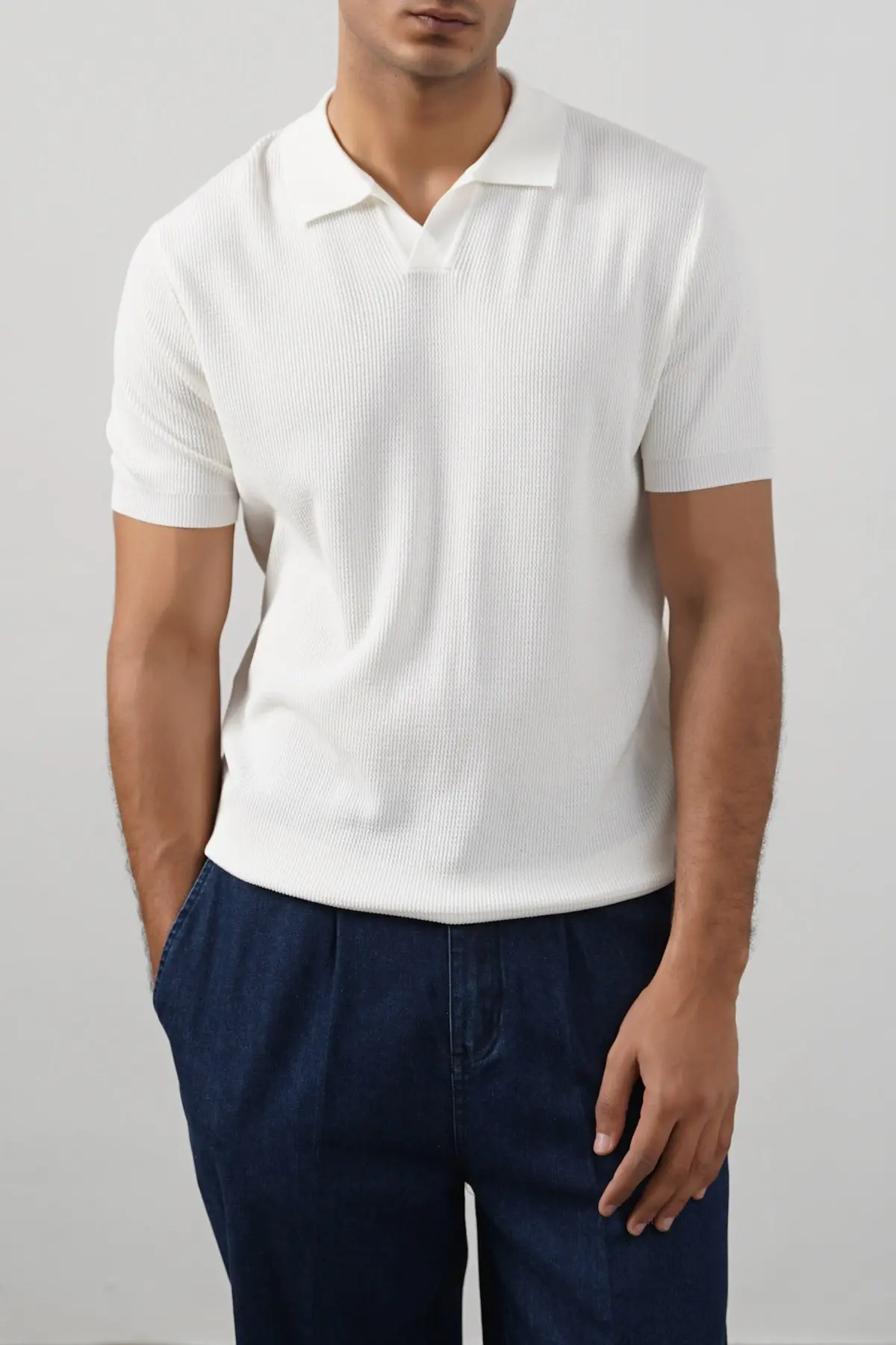Refined Knit Polo 1