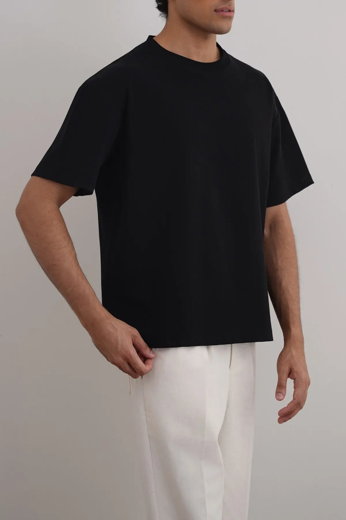 Textured Knitted Crew 1