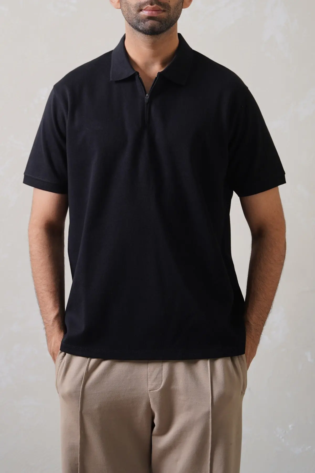 Quarter Zip Polo 1