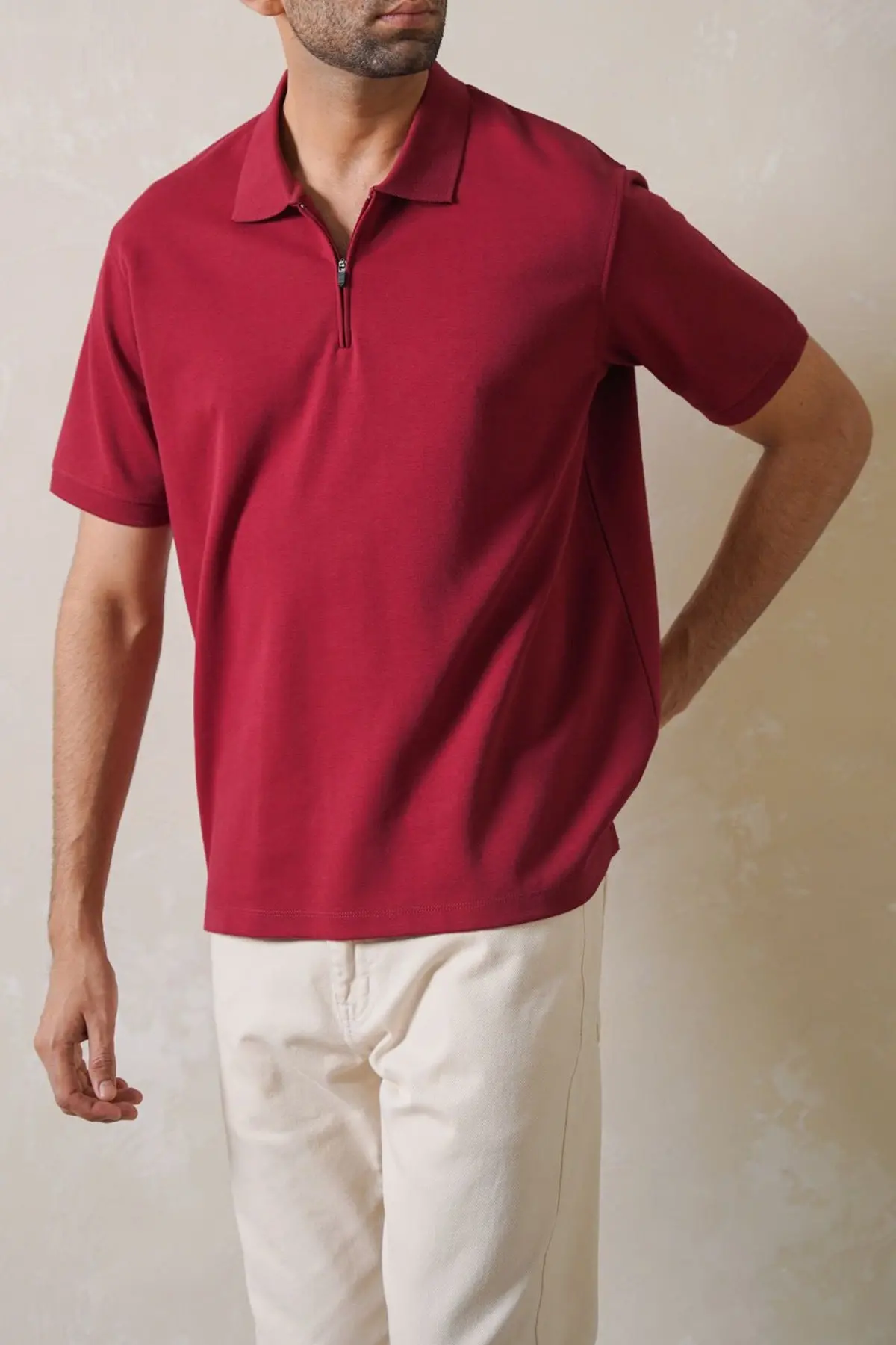 Quarter Zip Polo 1