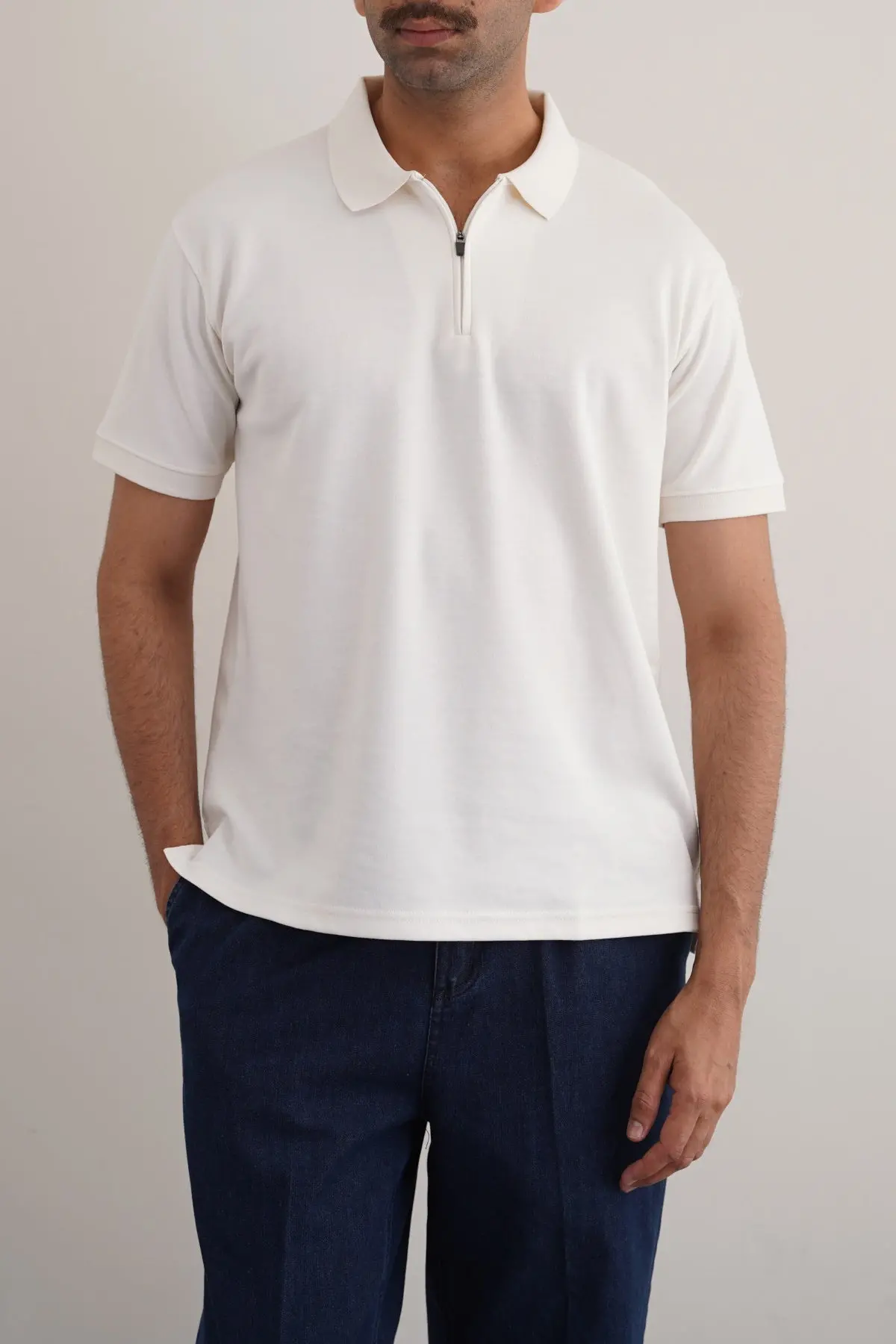 Quarter Zip Polo 1