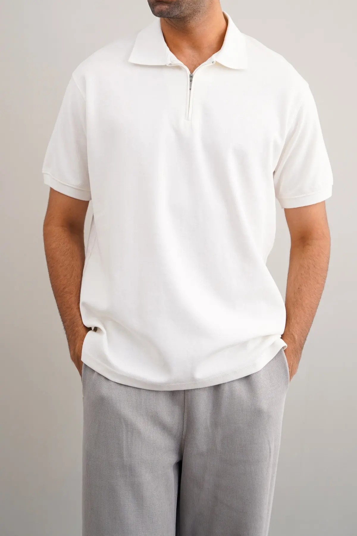 Quarter Zip Polo 1