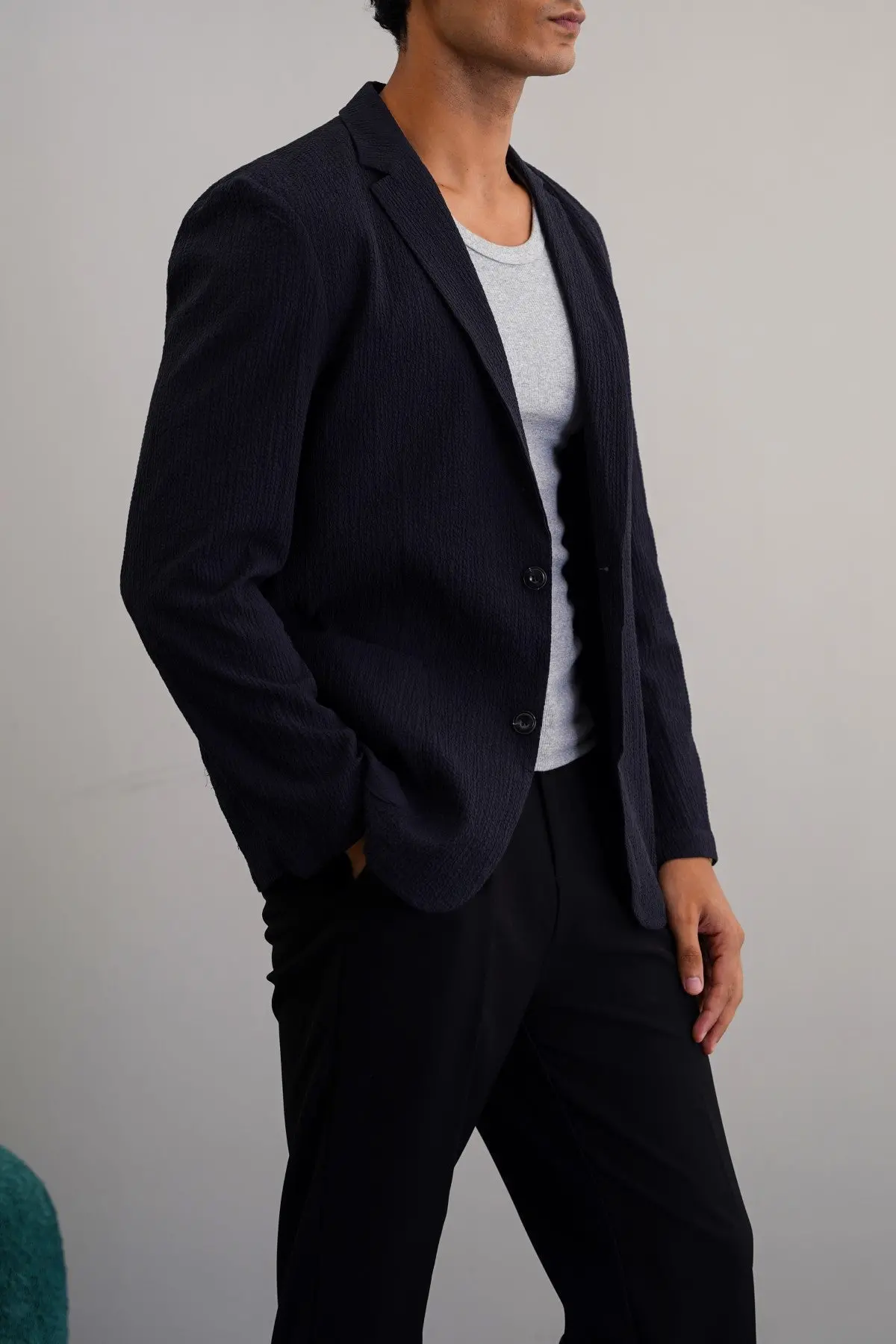 Seersucker Blazer 1