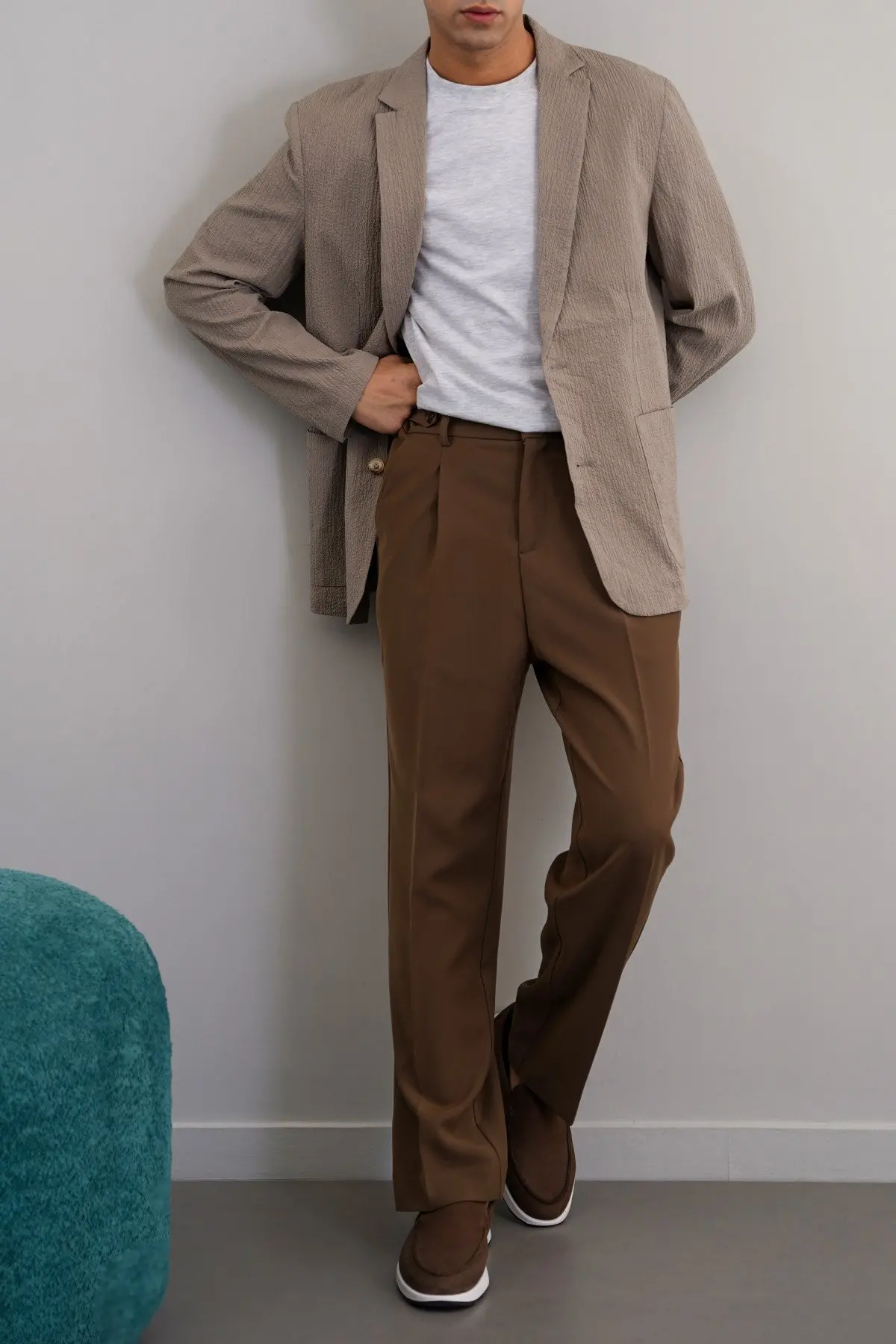 Seersucker Blazer 1