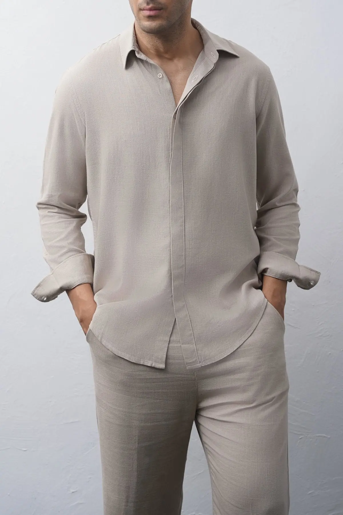Shirt With Hidden Placket 1