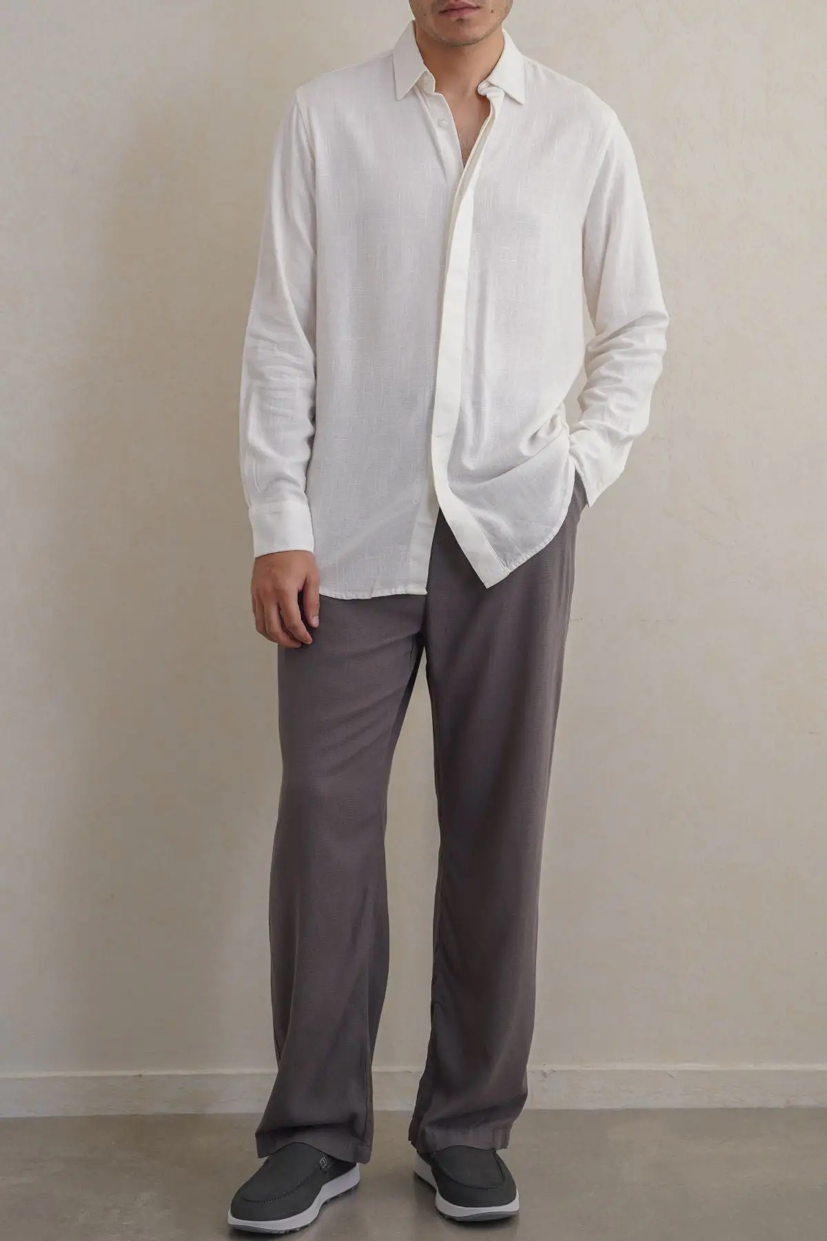Shirt With Hidden Placket 1