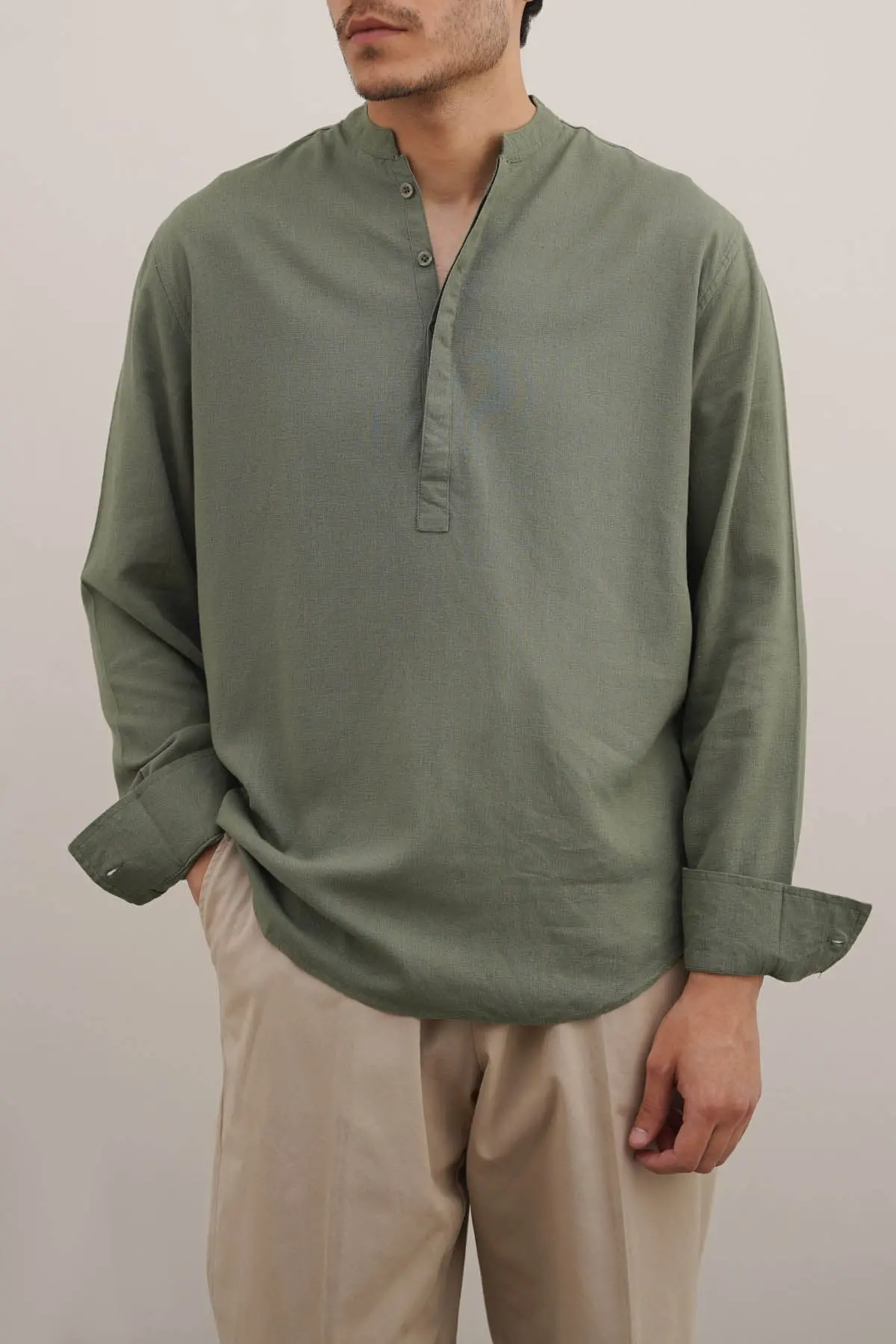 Half Placket Shirt 1