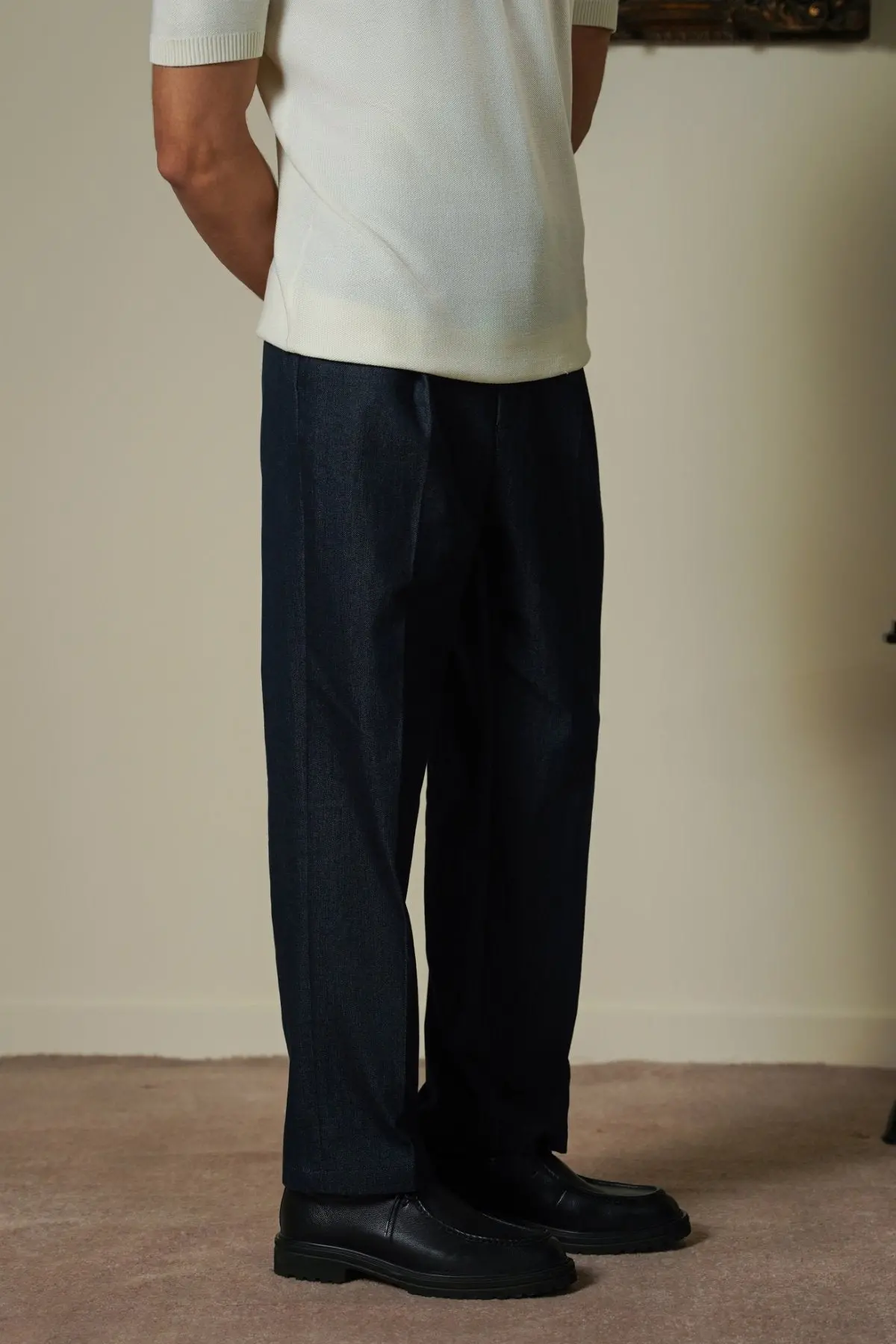 Twill Loose Pants 1