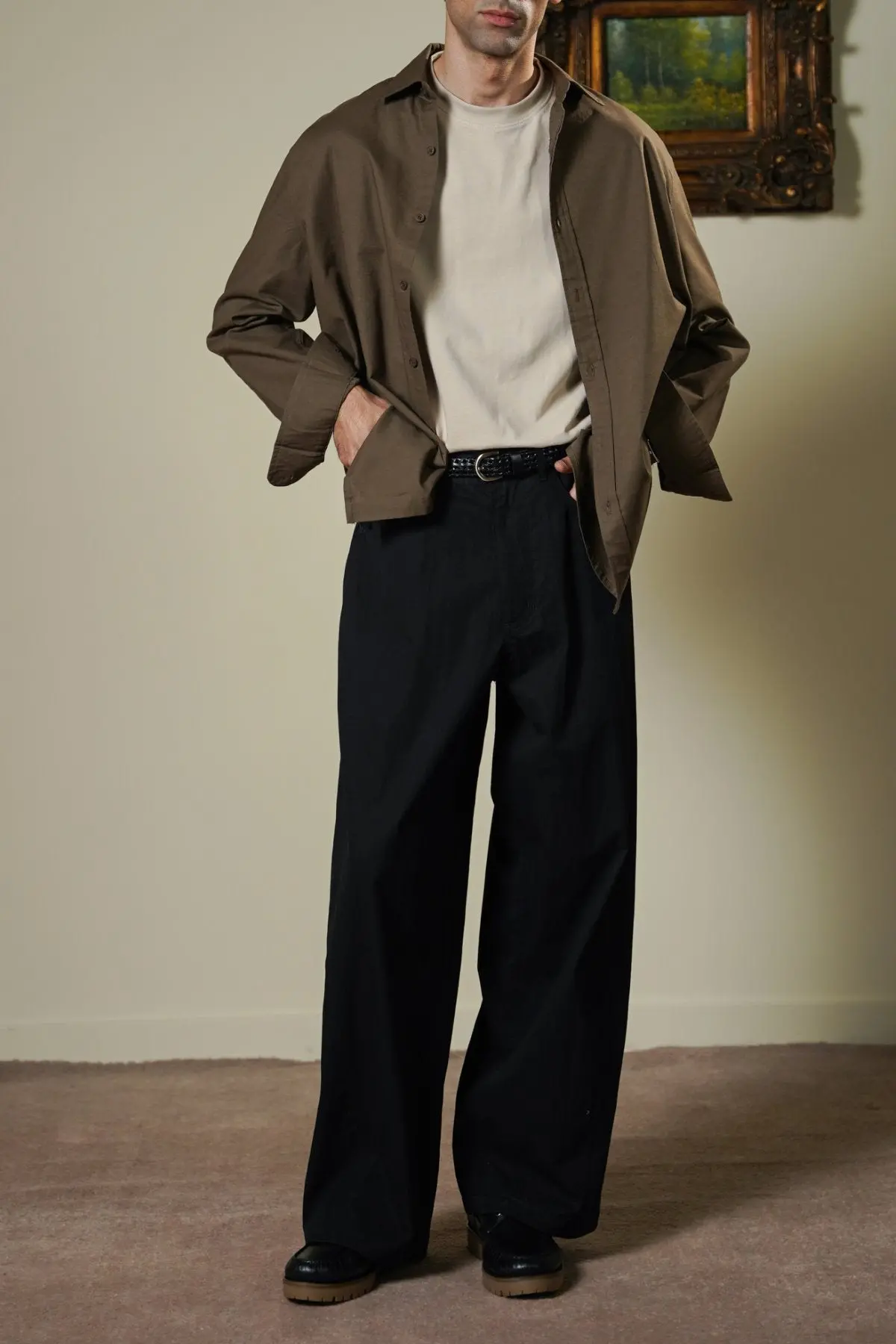 Technical Fabric Balloon Pants 1