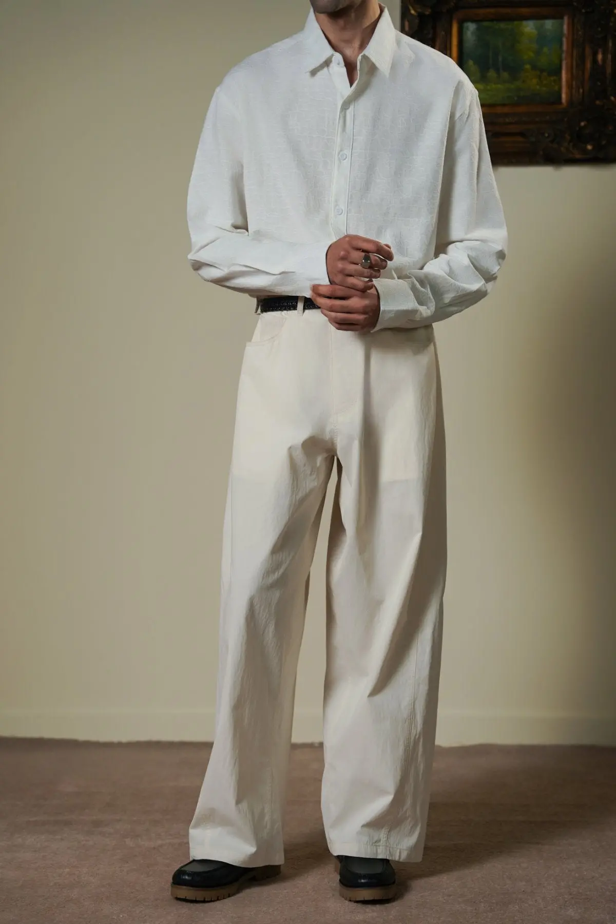 Technical Fabric Balloon Pants 1