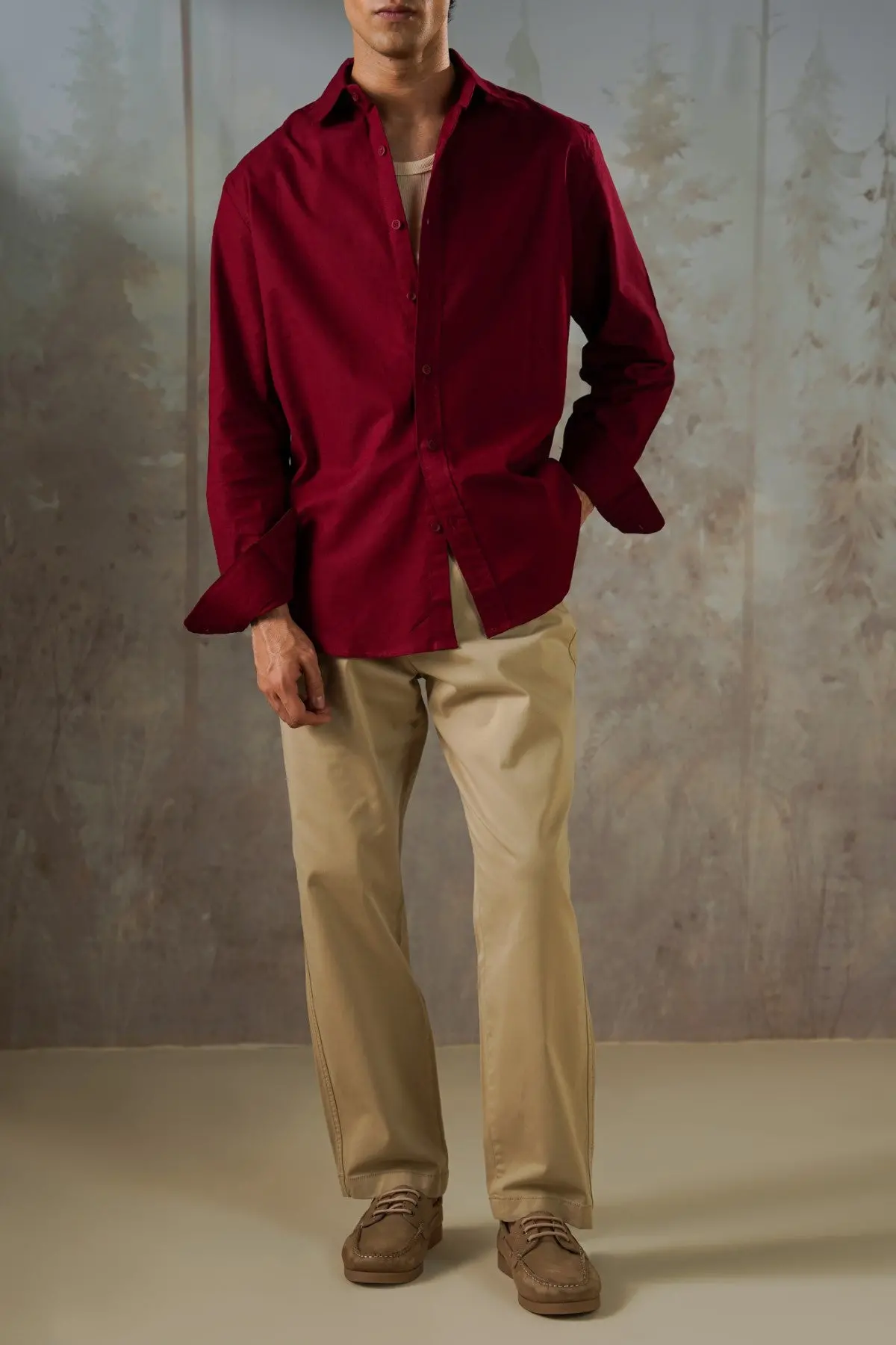 Relaxed Cotton Pants 1