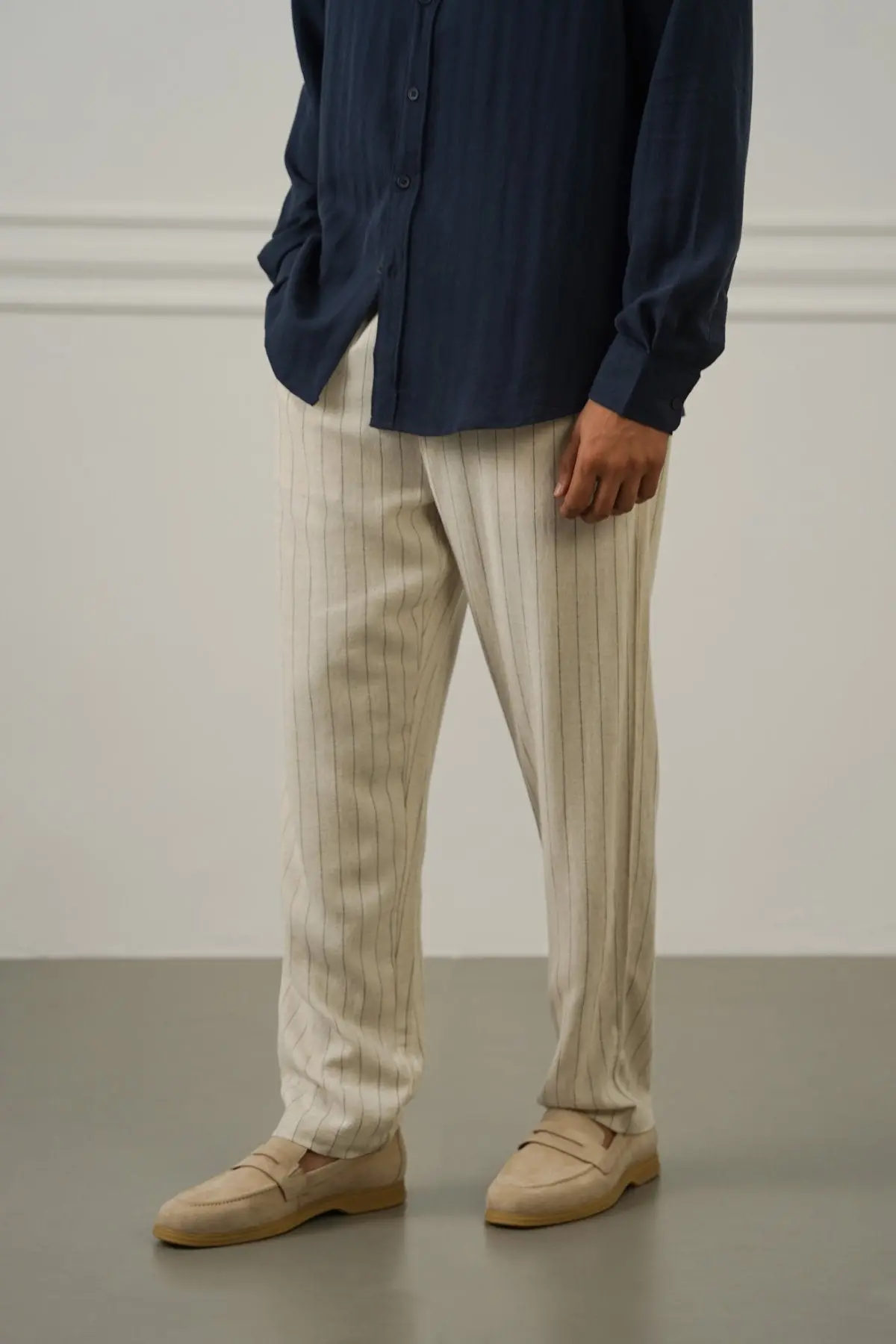 Pin Striped Trousers 1