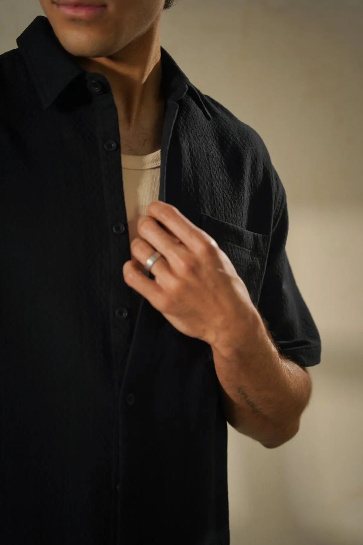 Essential Jacquard Shirt 1