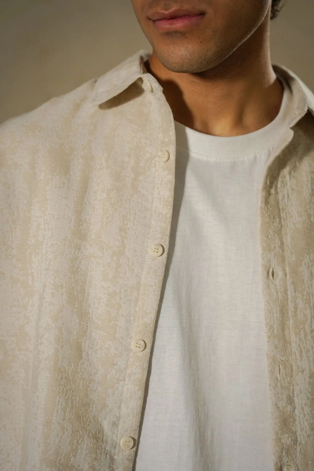 Abstract Jacquard Shirt 1