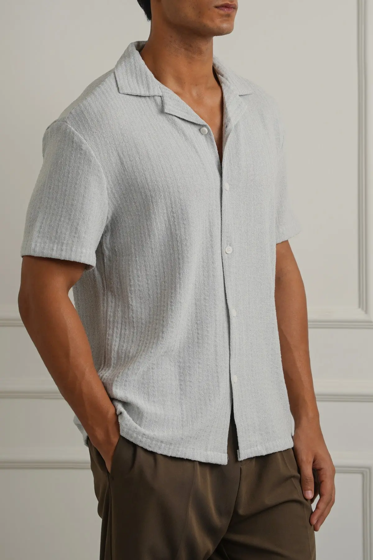Textured Resort Shirt 1