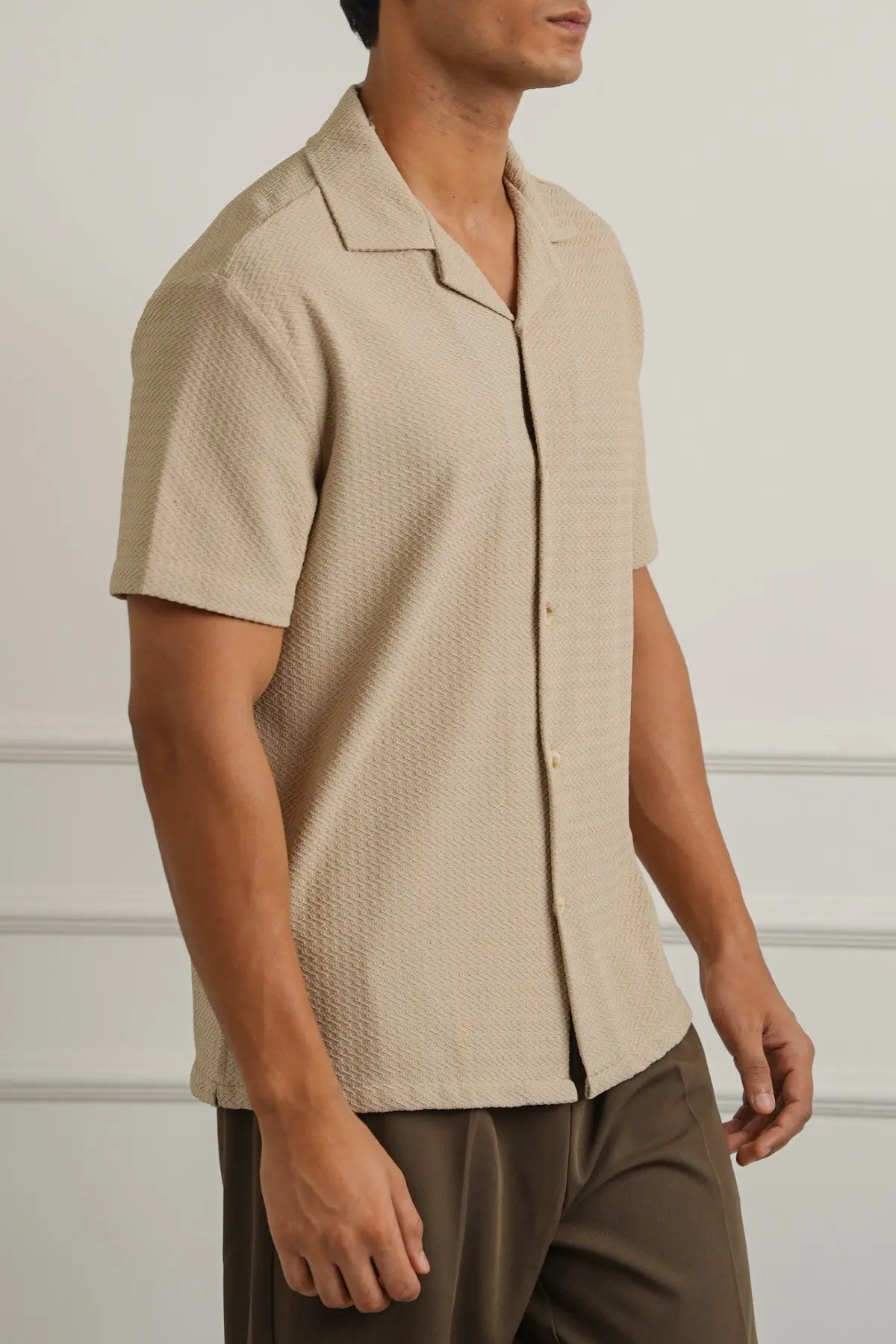 Summer Knit Button Down 1