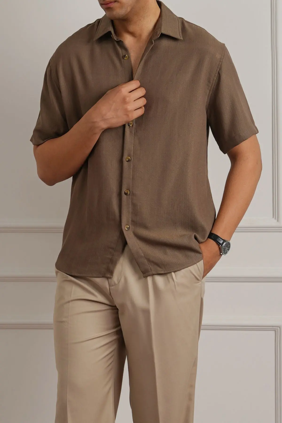 Flowy Half Sleeves Shirt 1