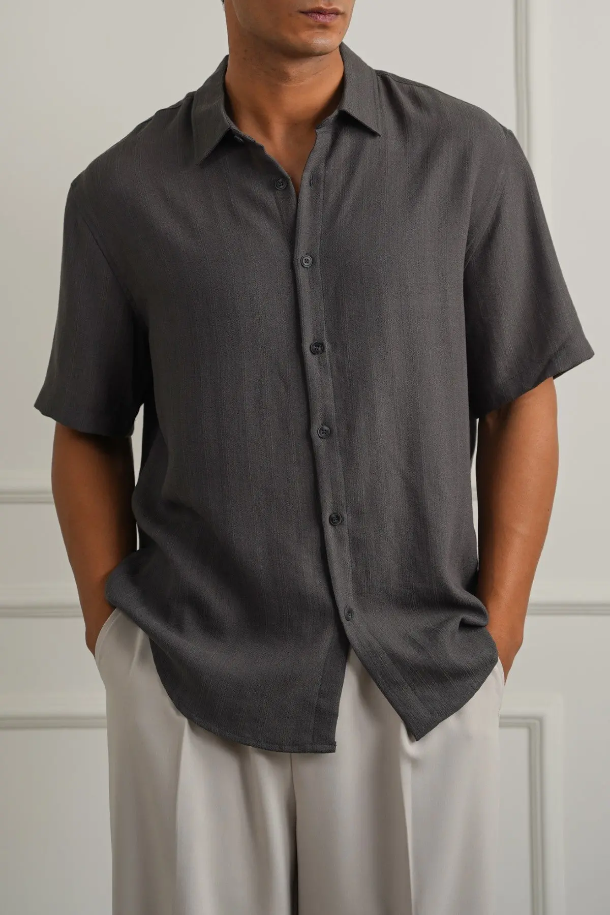 Flowy Half Sleeves Shirt 1