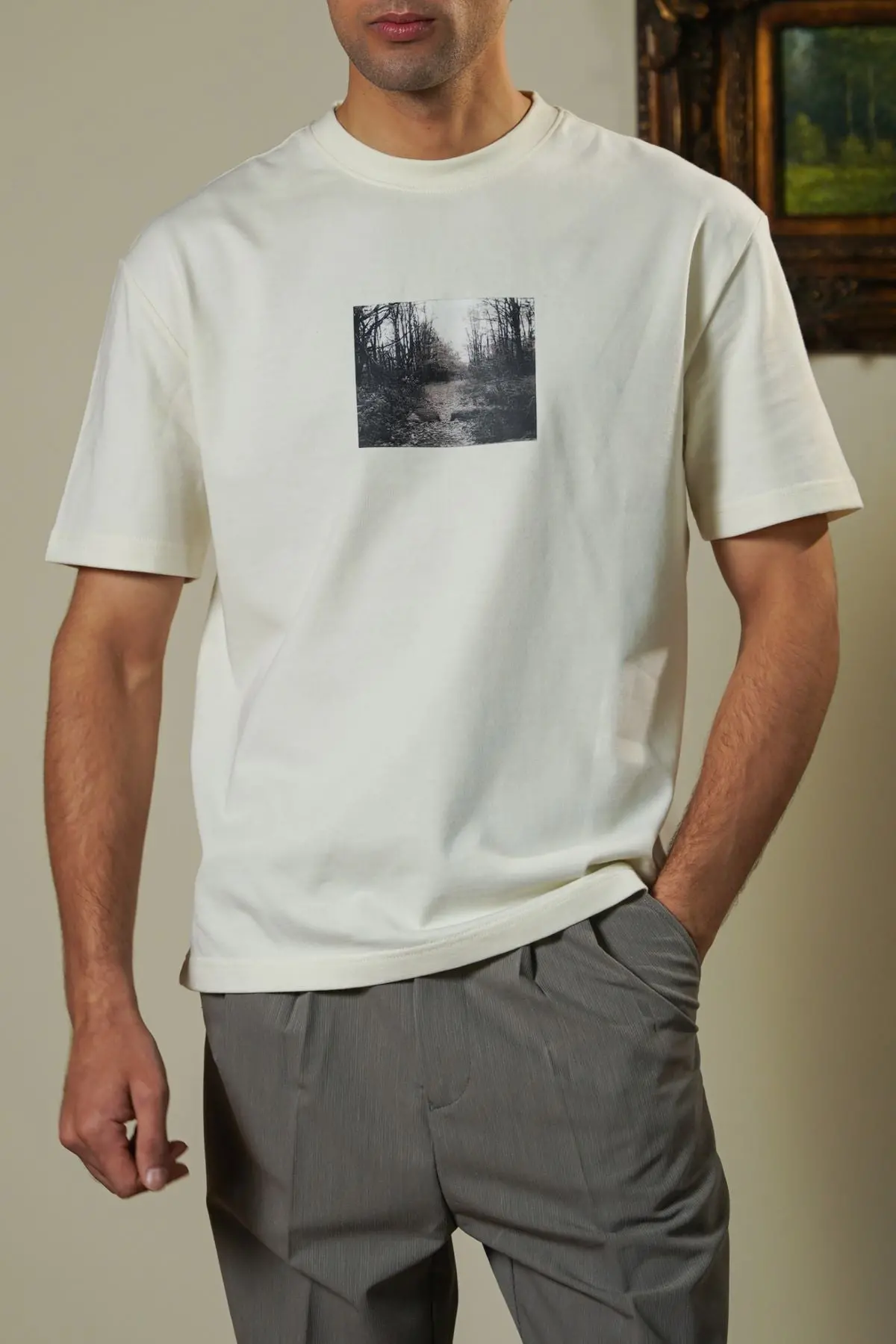 Vintage Print Tee 1