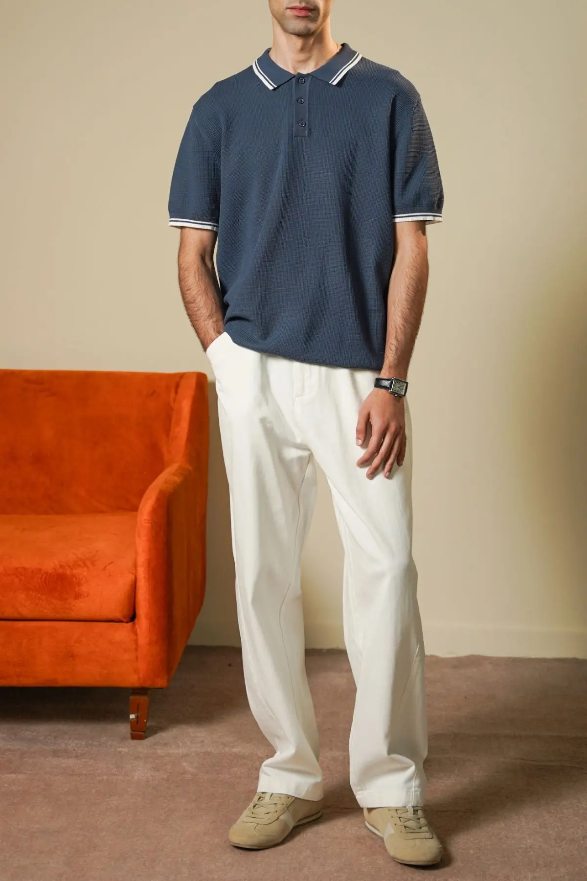 Contrast Tipping Polo 1
