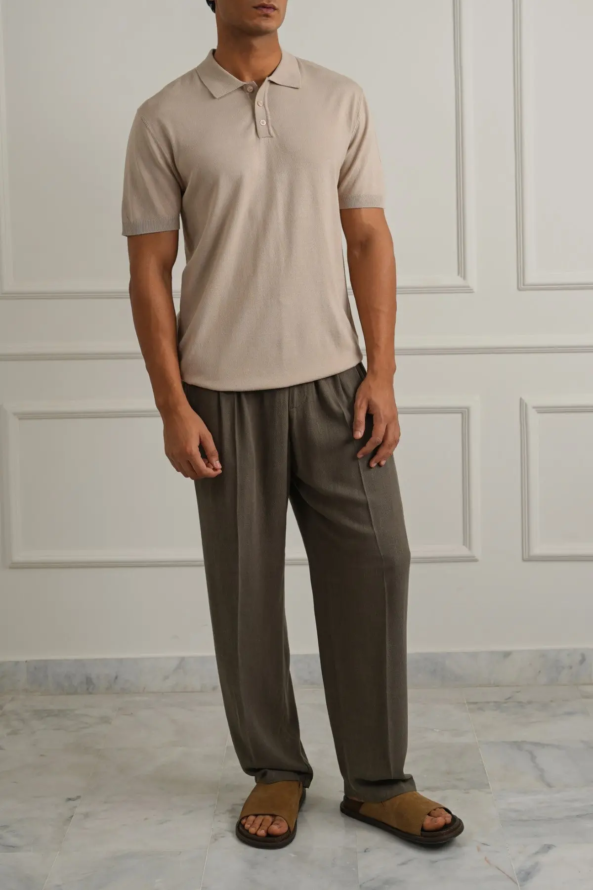 Casual Ribbed Polo 4