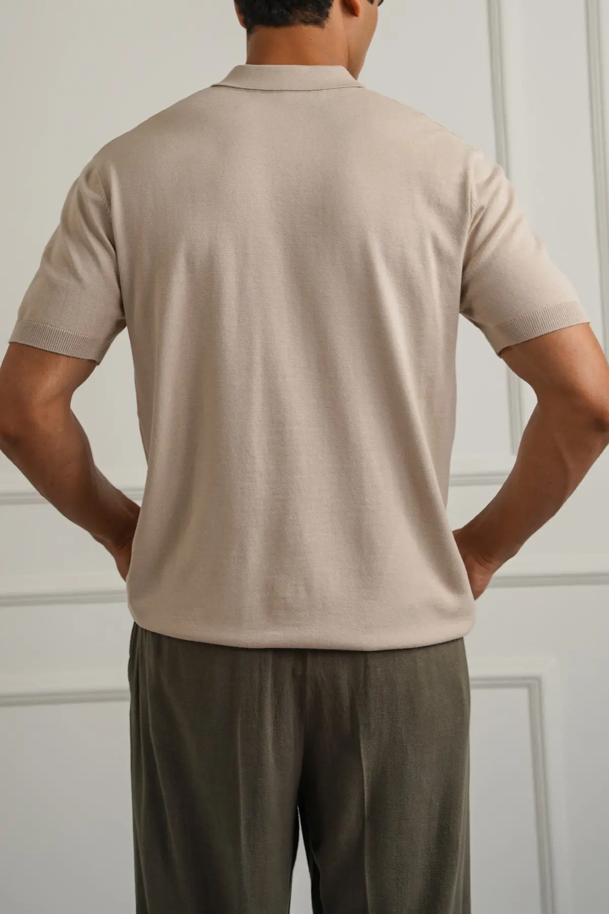 Casual Ribbed Polo 5