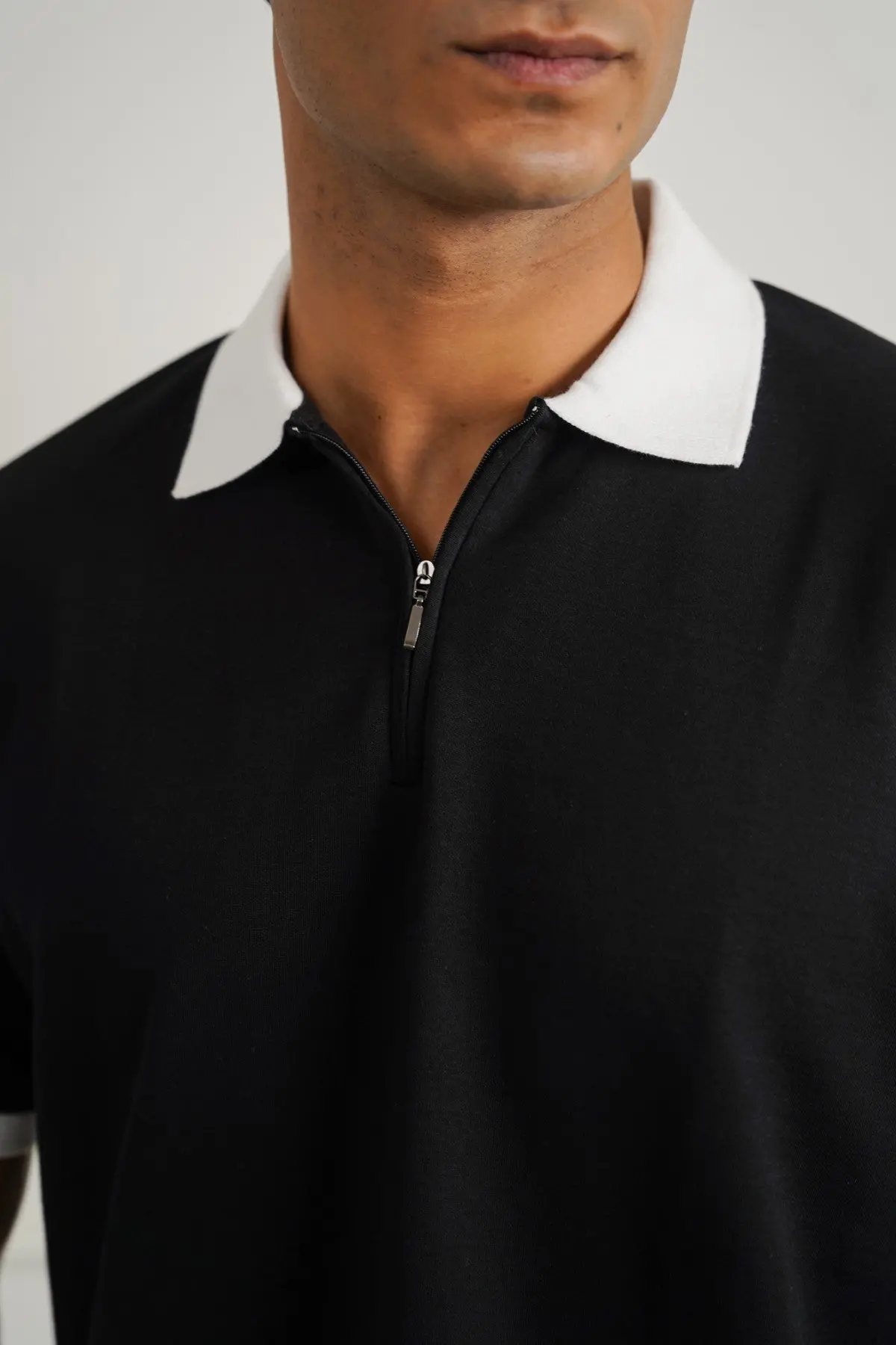 Relaxed Zipper Polo 1