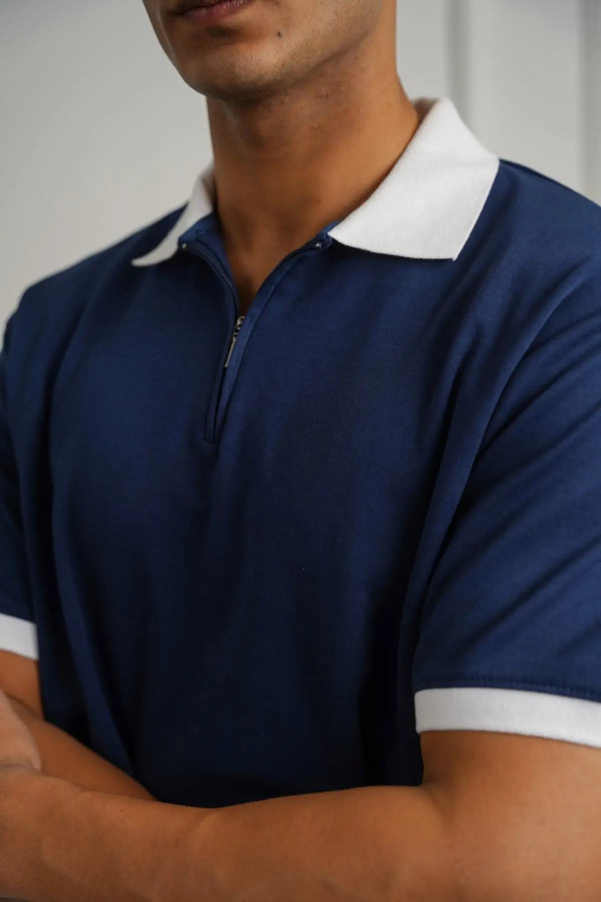 Relaxed Zipper Polo 1