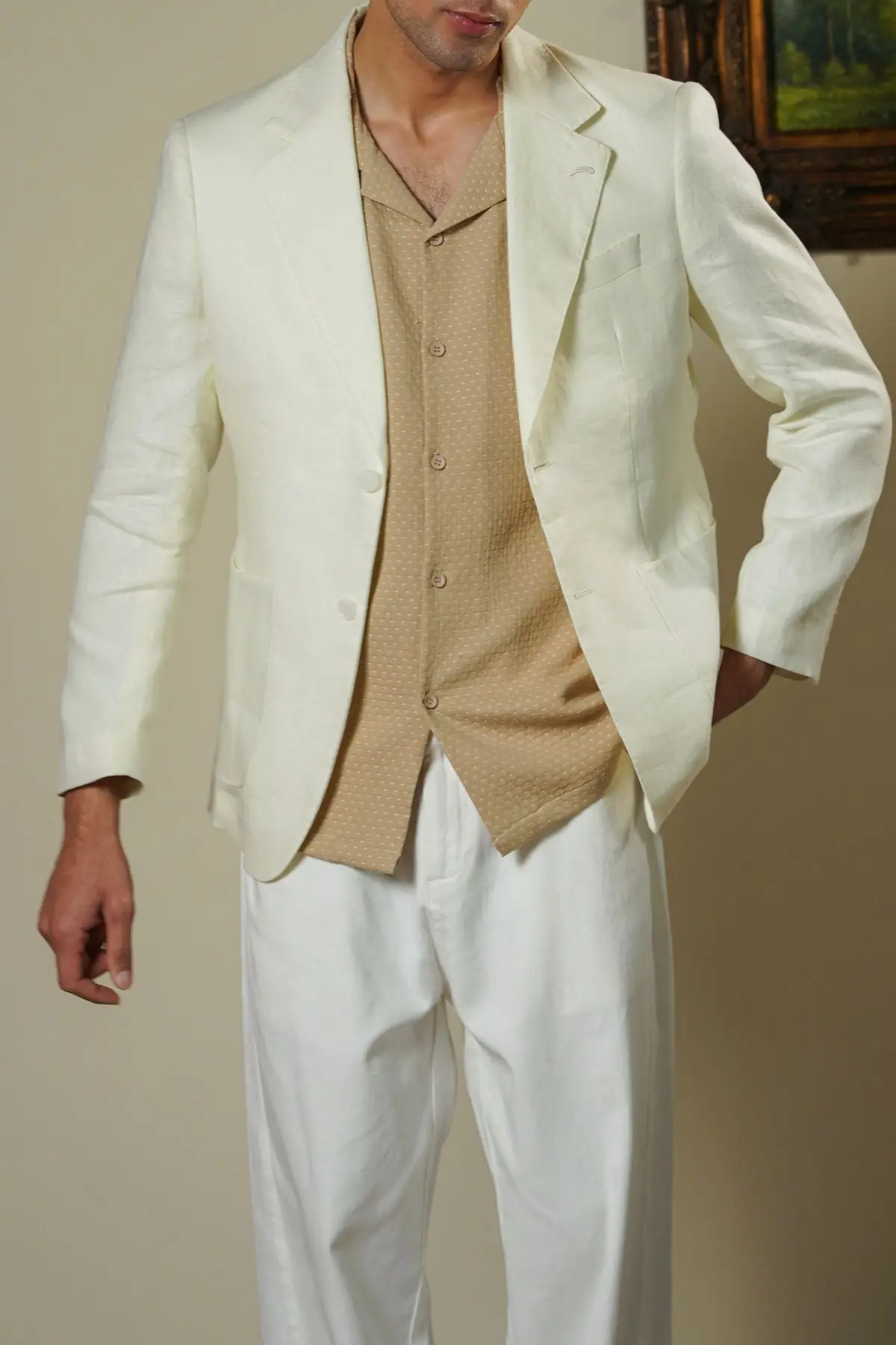 Premium Linen Blazer 1