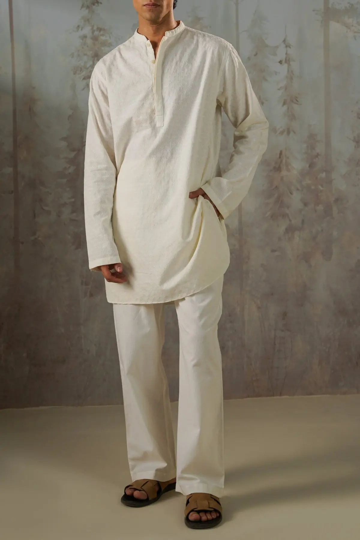 Textured Jacquard Shirt 1