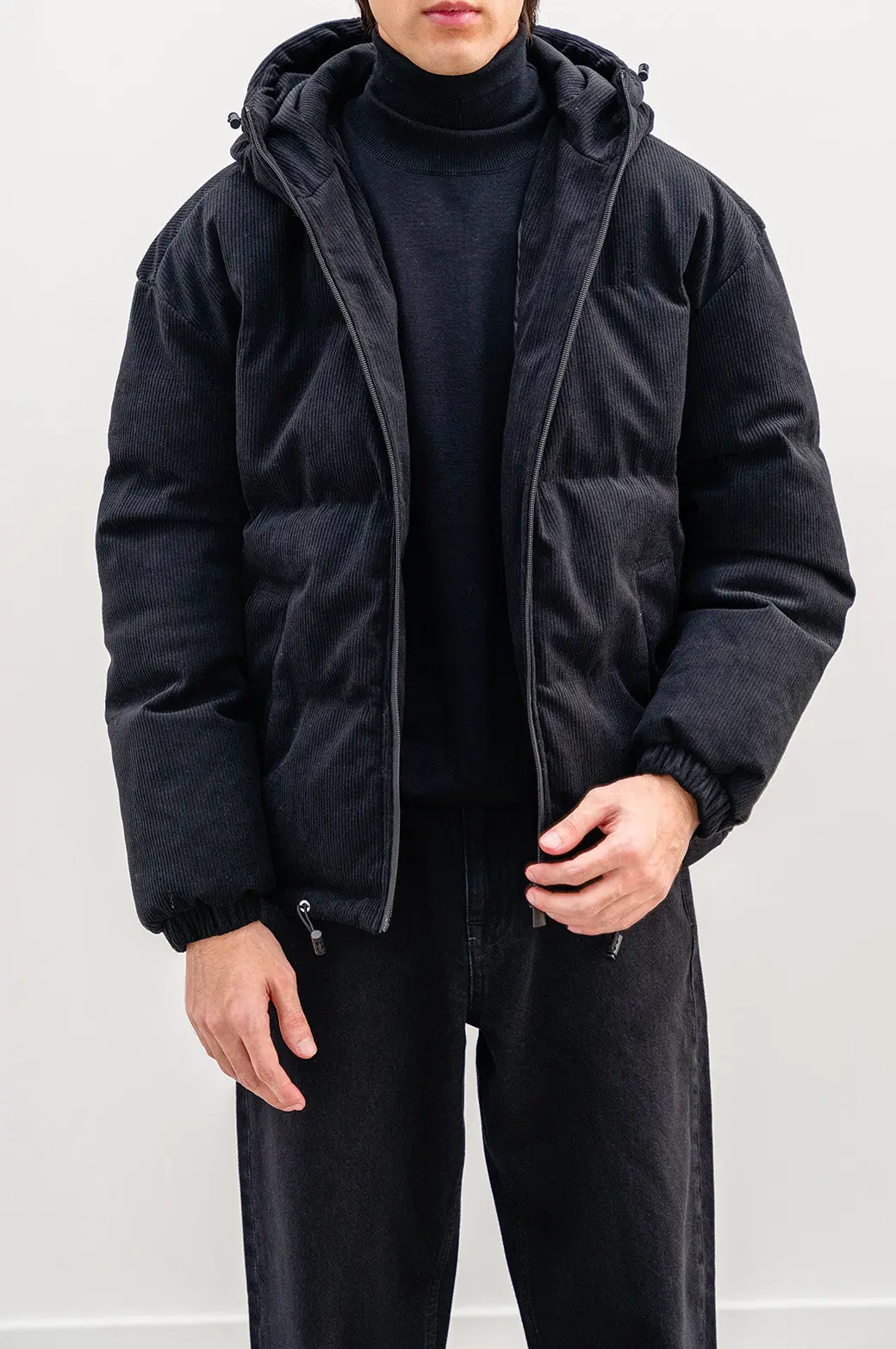 Corduroy Puffer Jacket 1