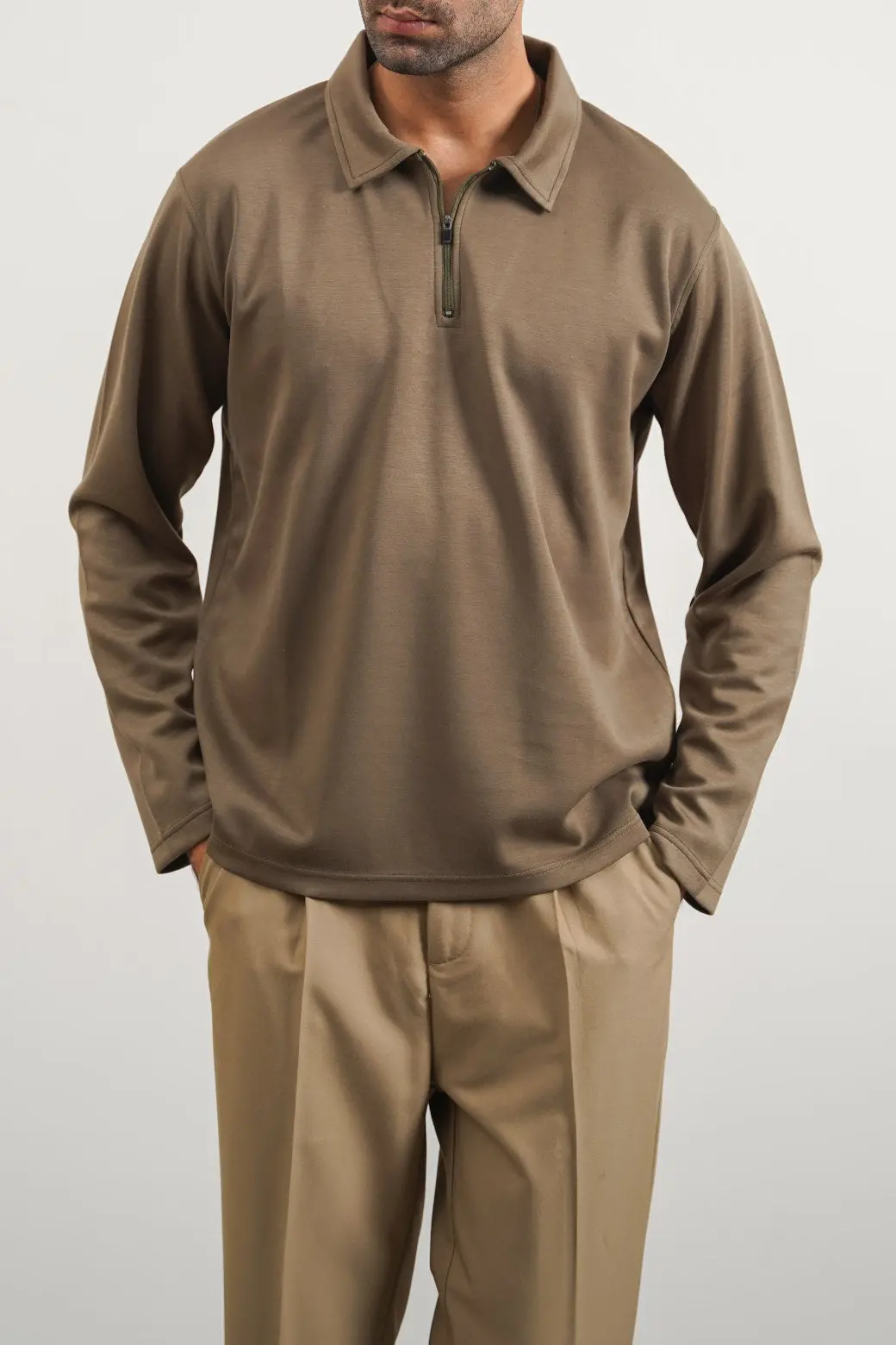 Neoprene Zipper Polo 1