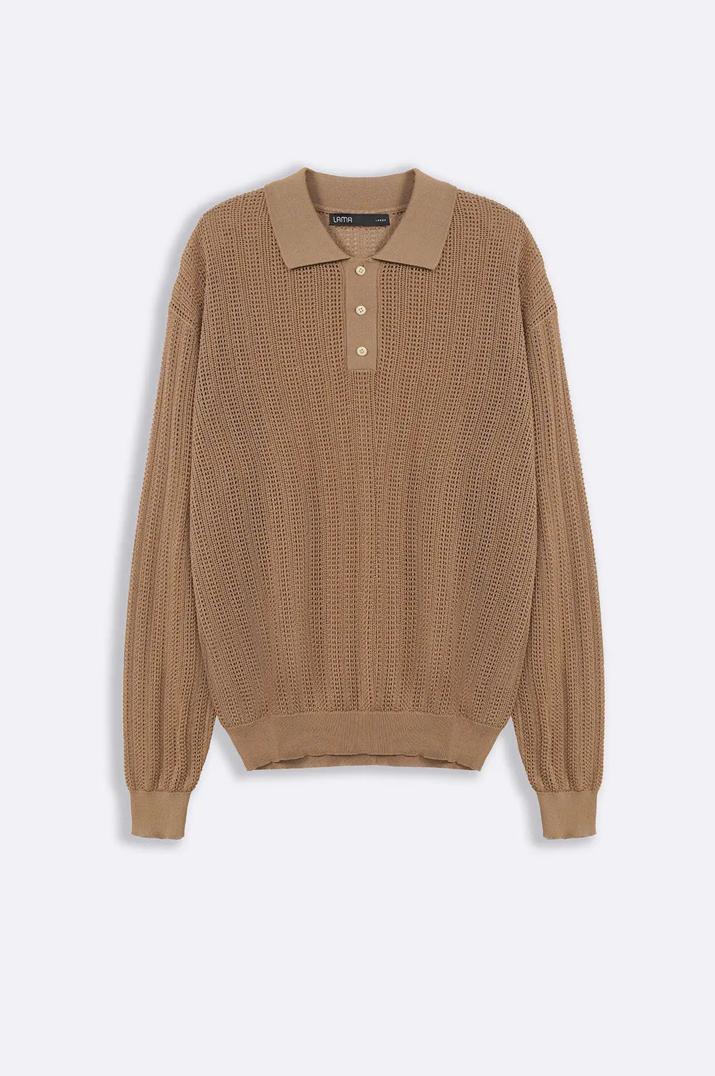Crochet Knit Polo 1