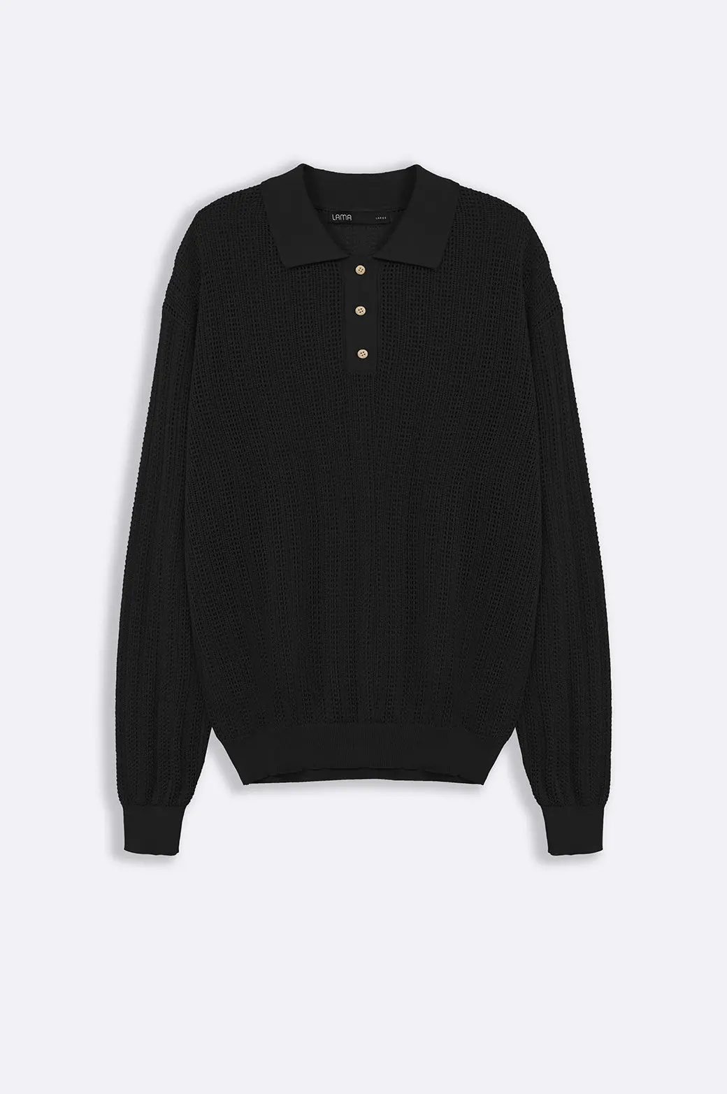Crochet Knit Polo 1