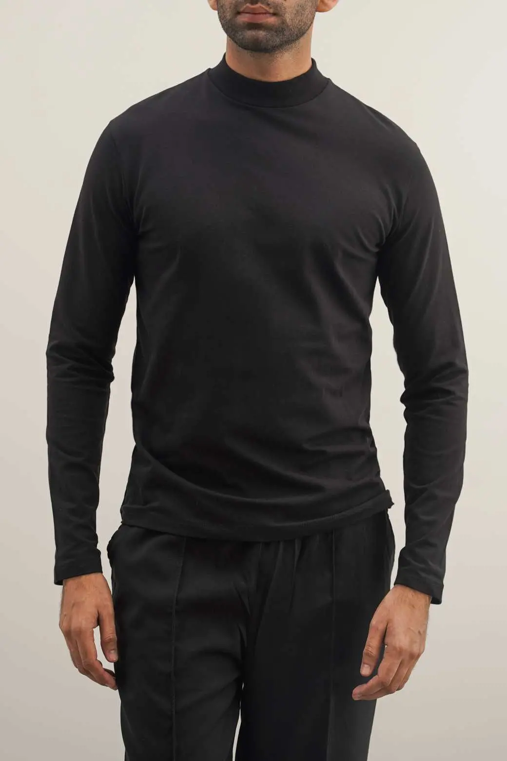 High Neck T-Shirt 1