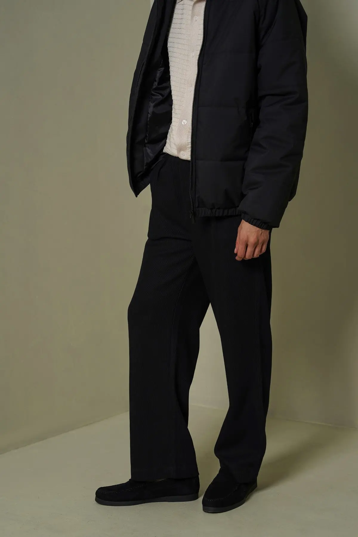 Knitted Loose Pants 1
