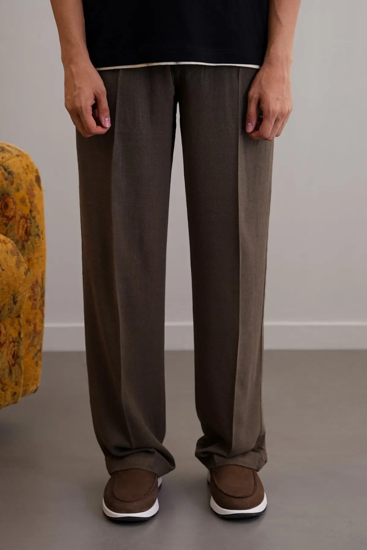 Heavy Linen Pants 1