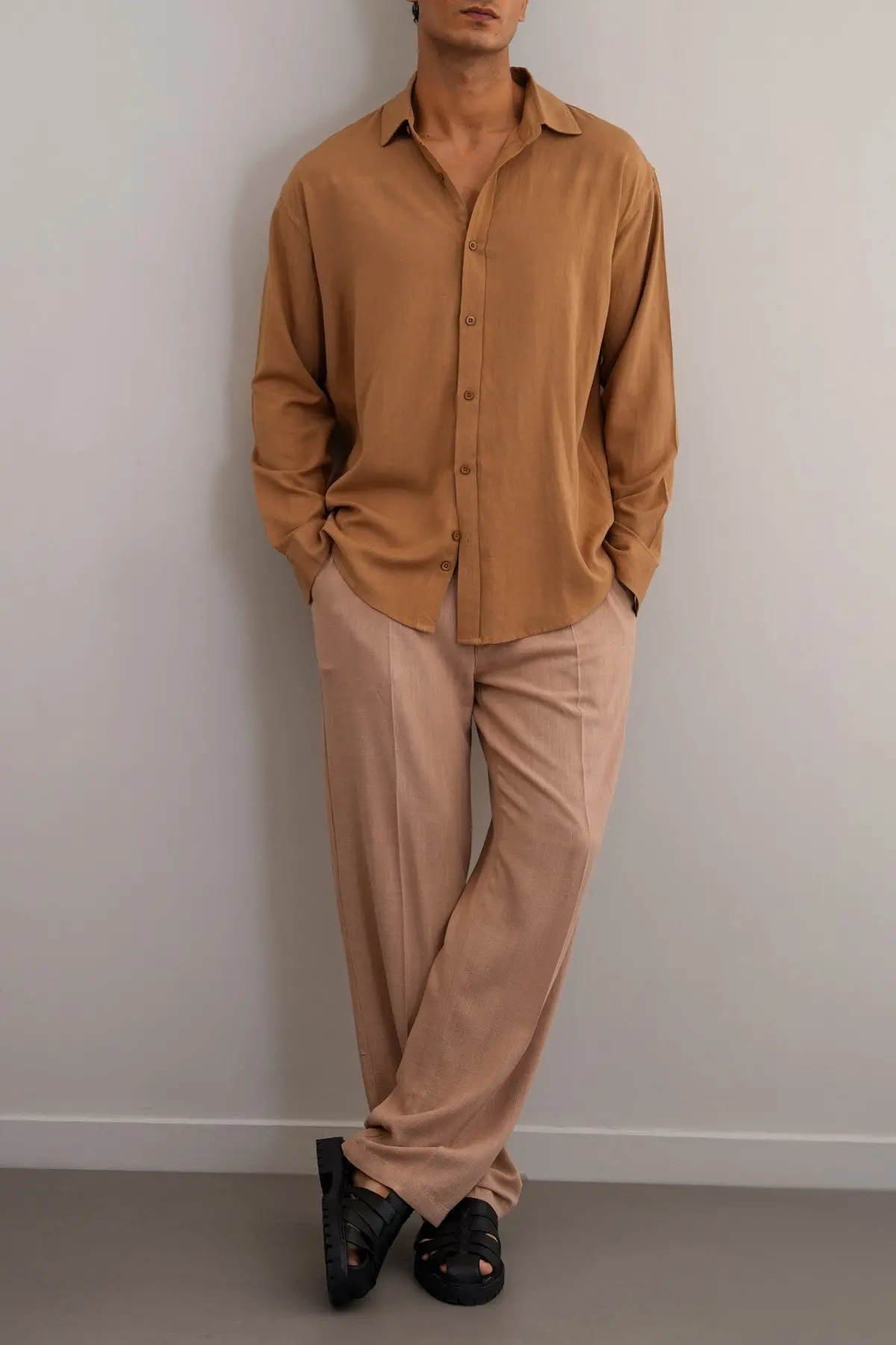 Heavy Linen Pants 1