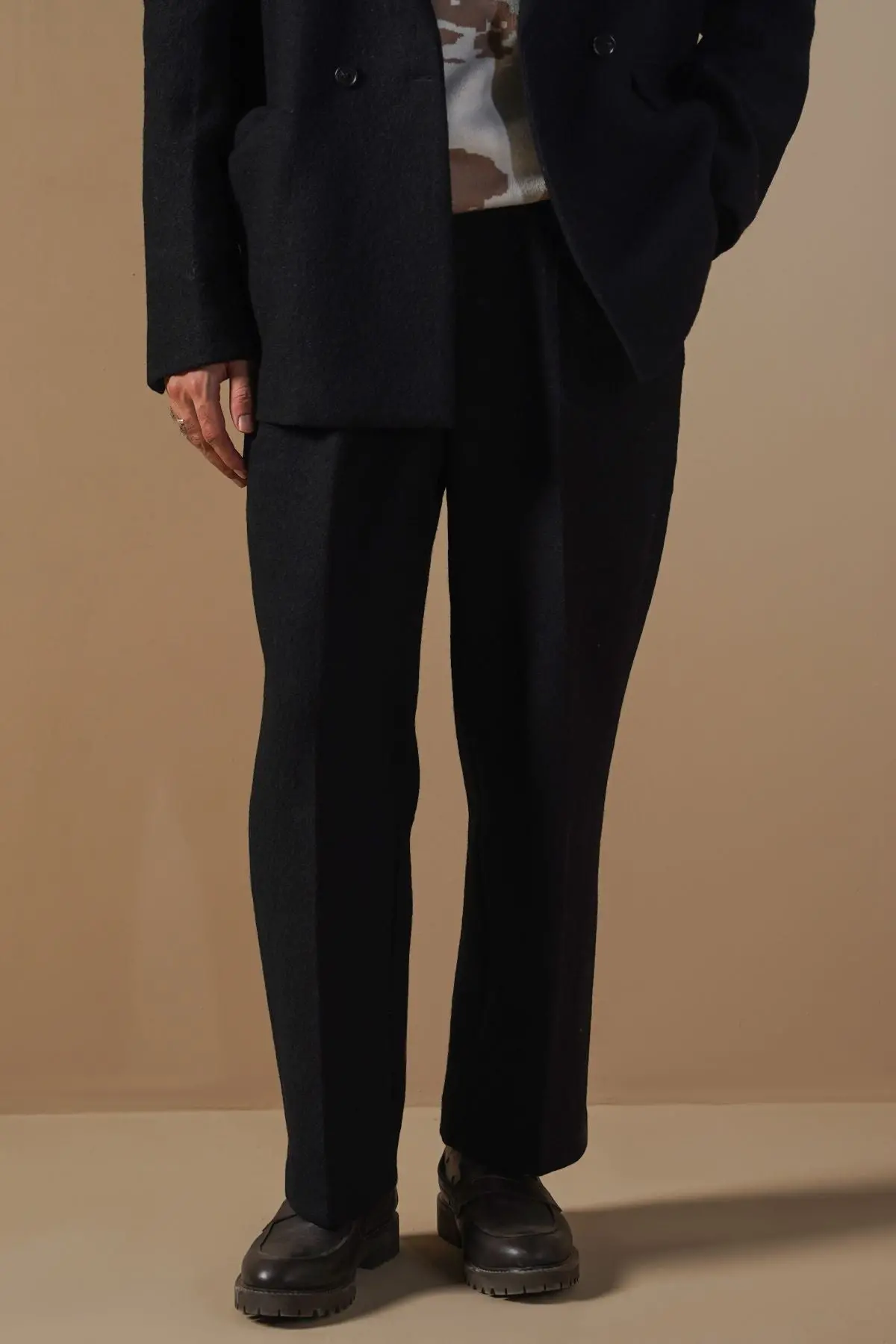 Wool-Blend Daily Pants 1