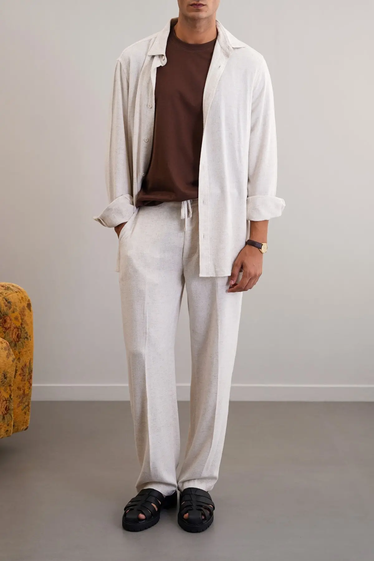 Heavy Linen Shirt 1