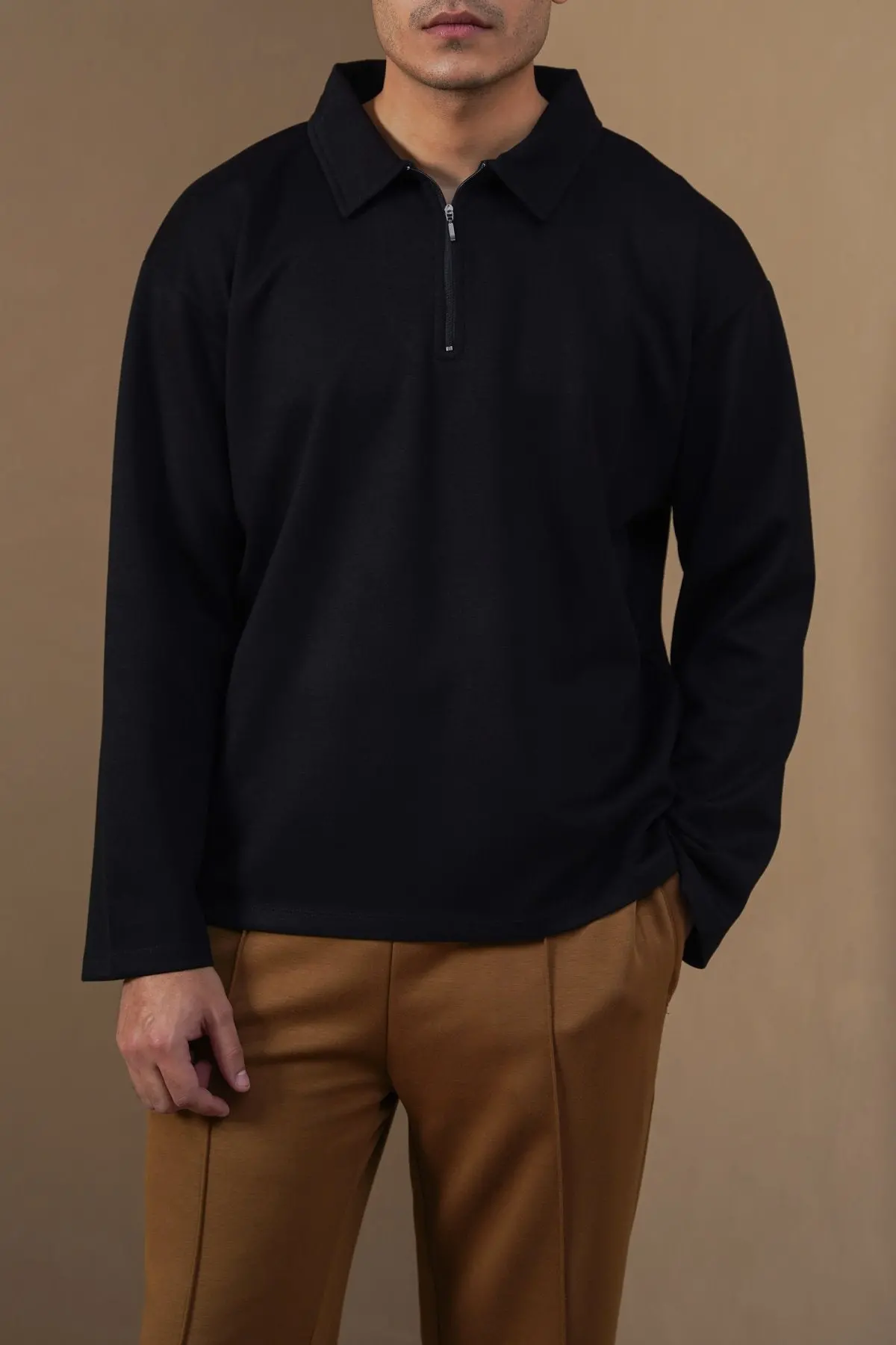 Quarter-Zip Polo 1