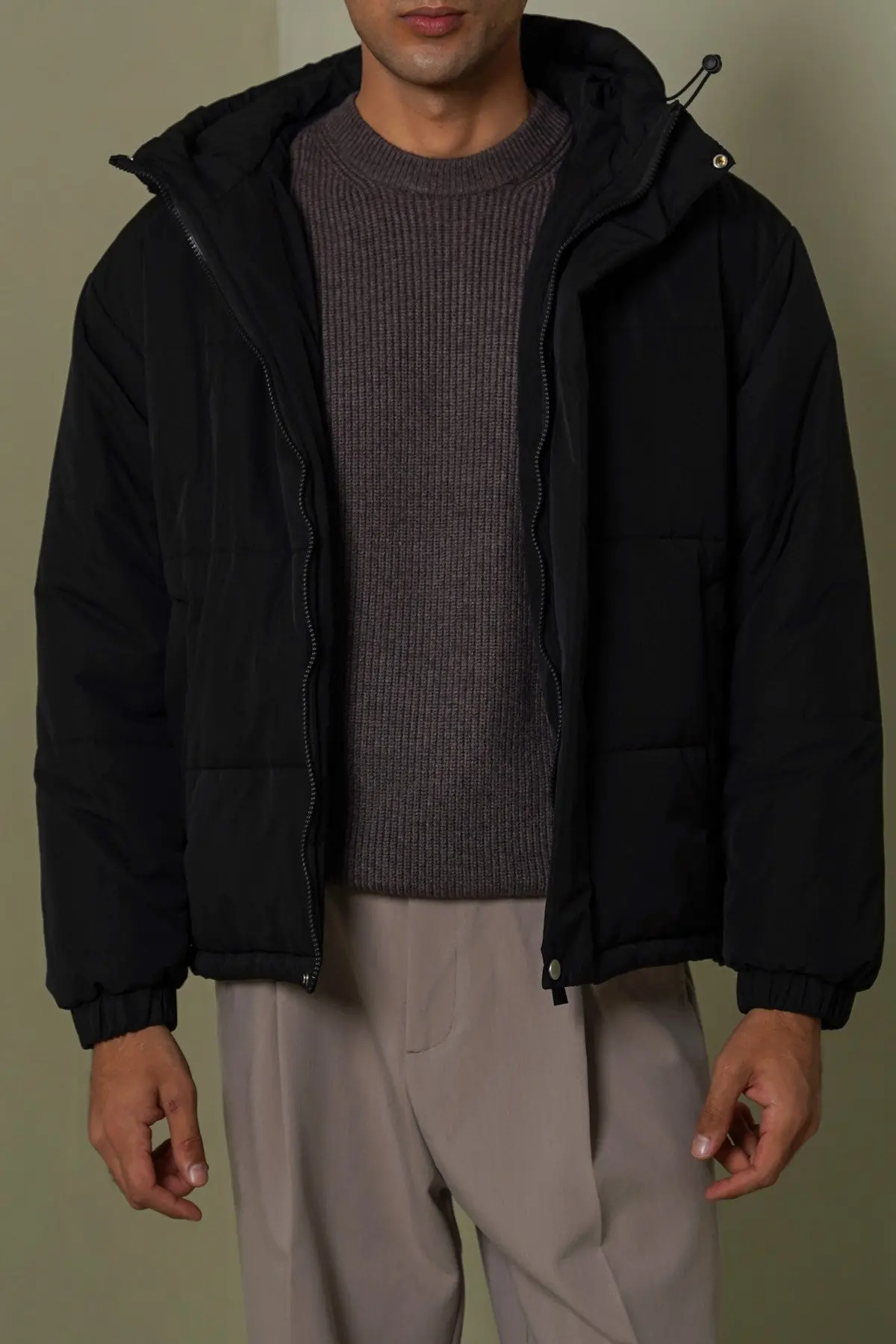 Hooded Puffer Jacket 1
