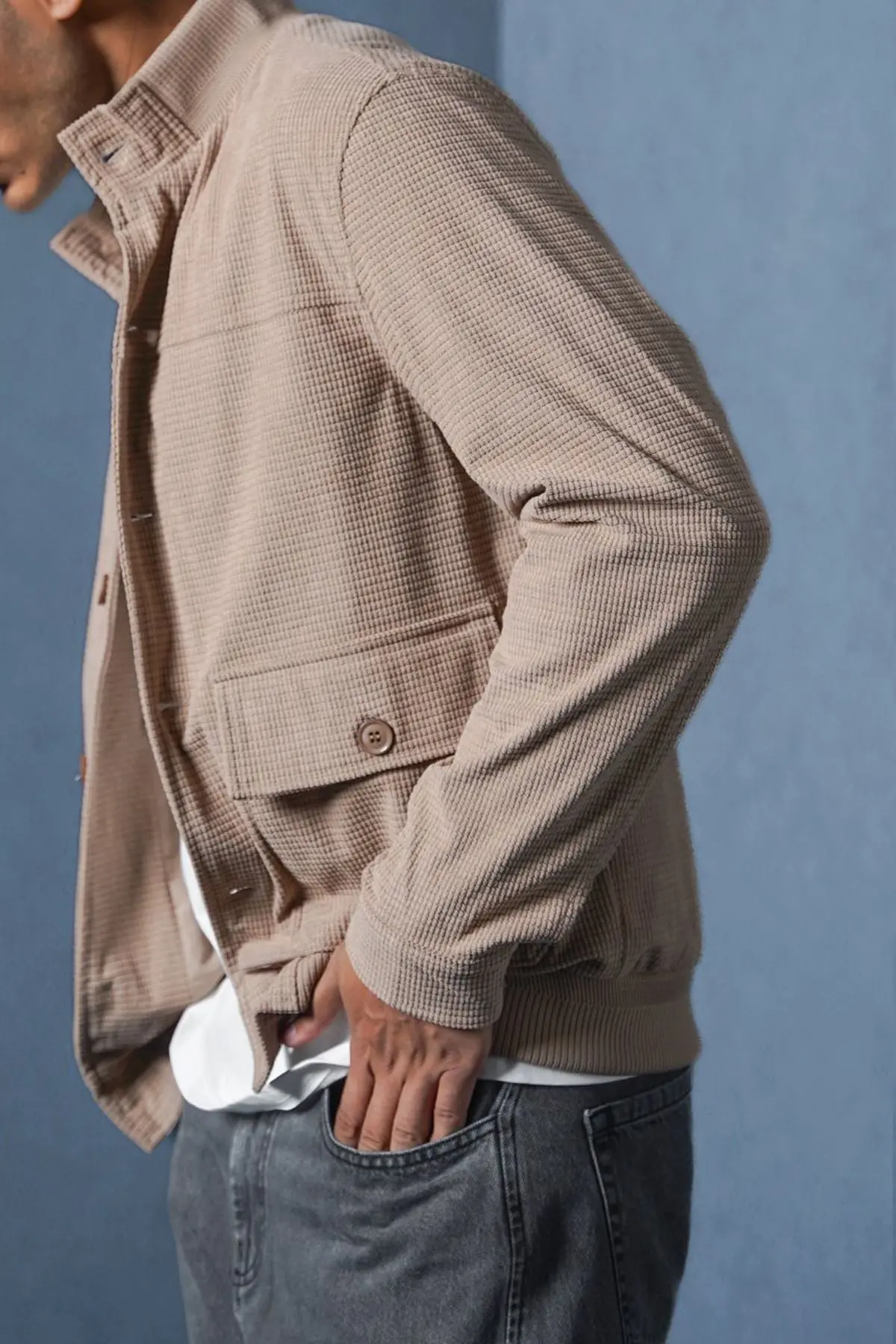 Corduroy Harrington Jacket 1