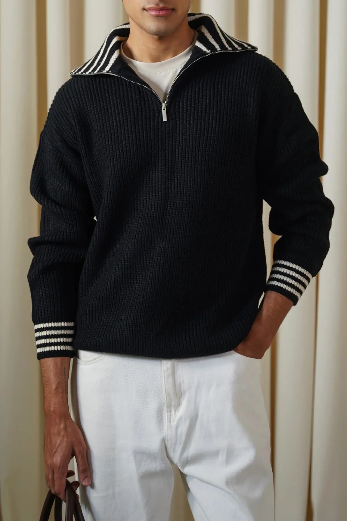 Easy Mock-Neck Pullover 1