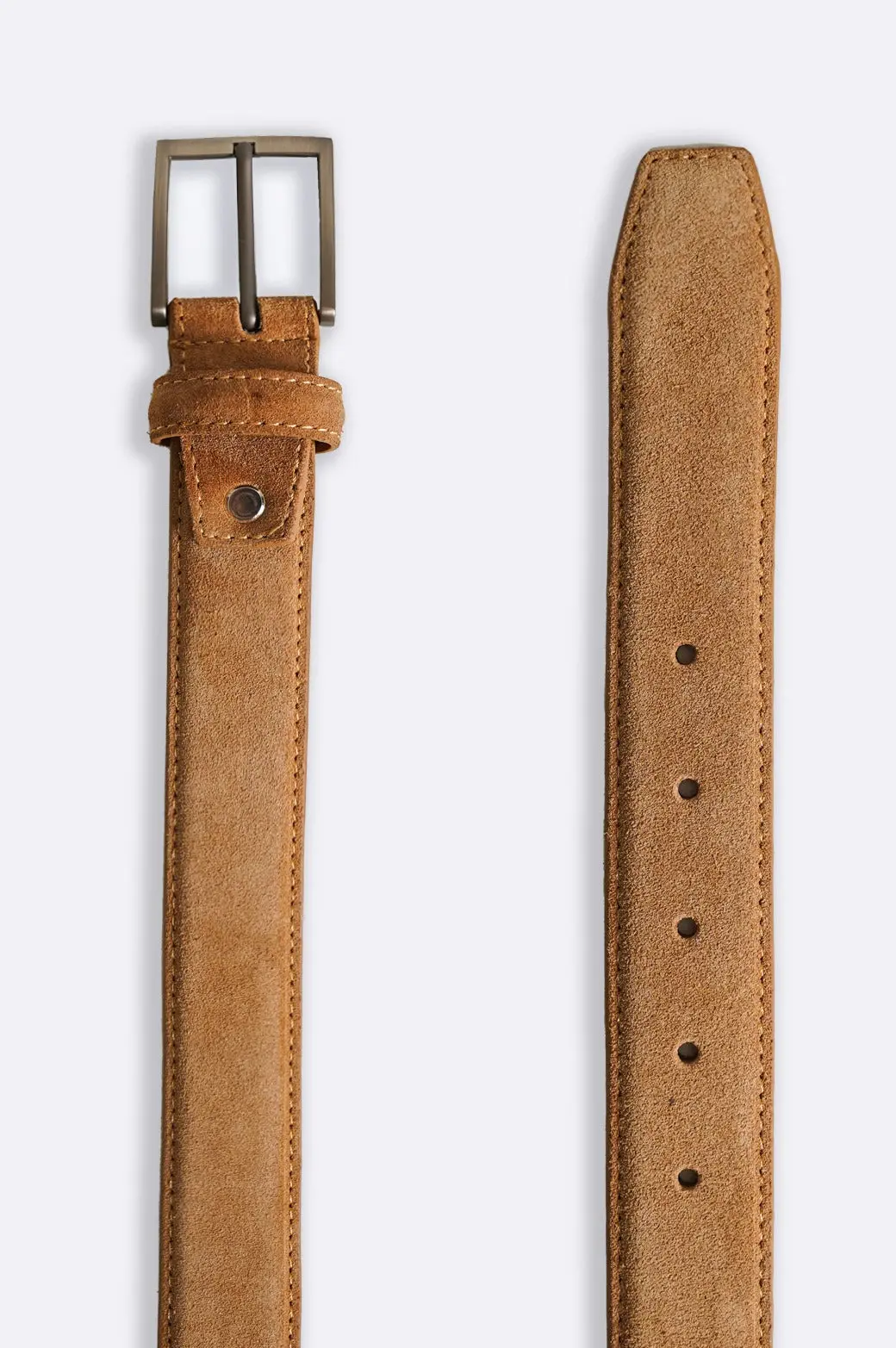 Suede Leather Belt 1