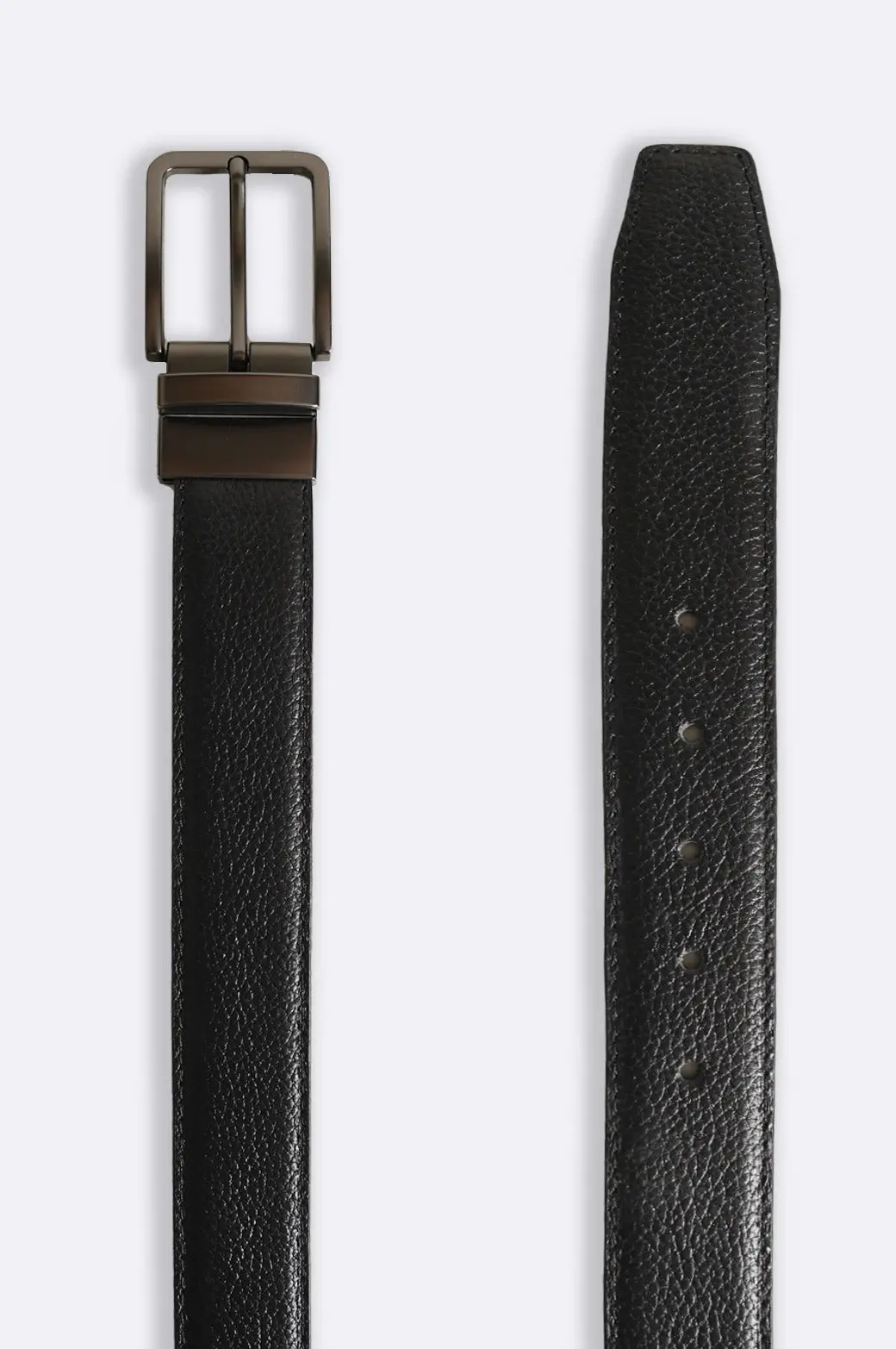 Leather Reversible Belt 1