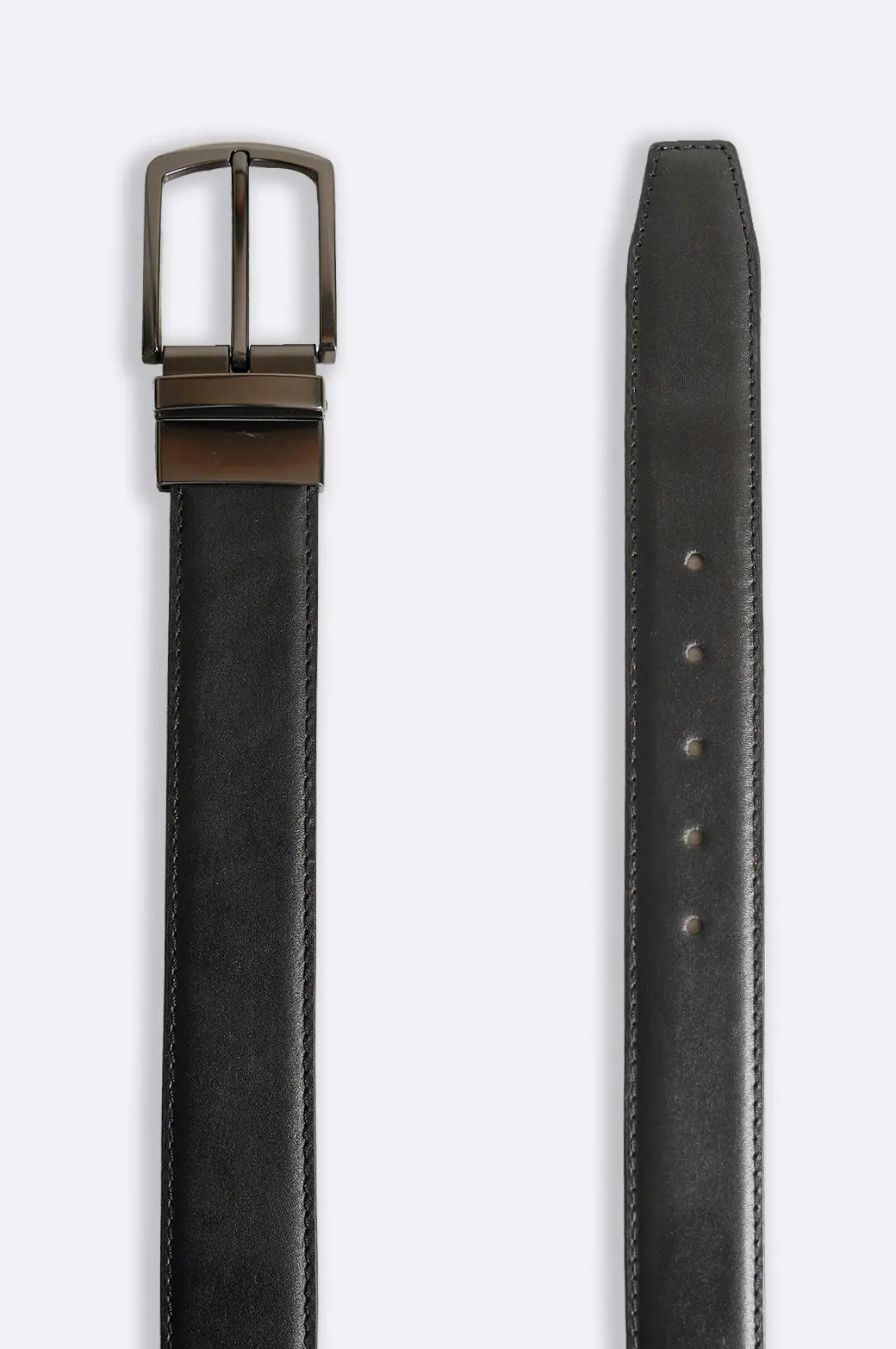 Leather Reversible Belt 1