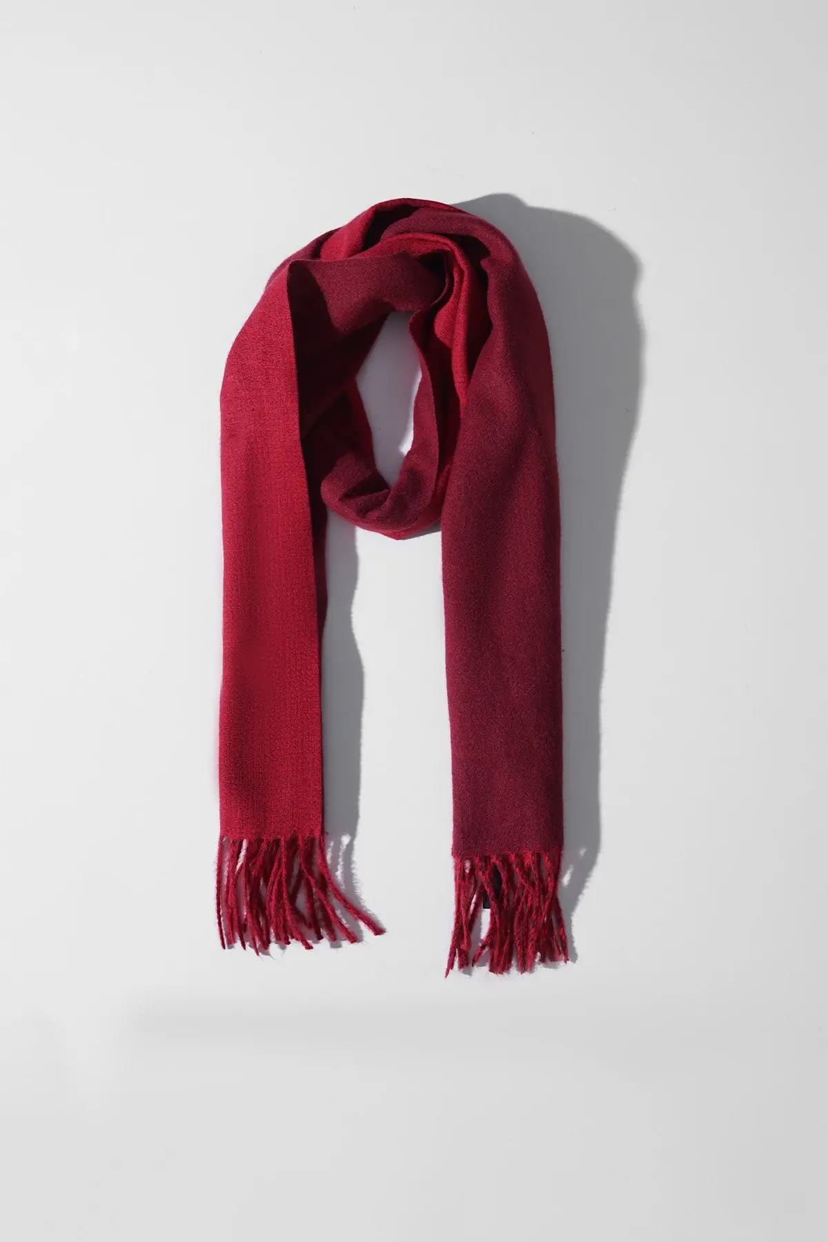 Contrast Weave Reversible Scarf 1