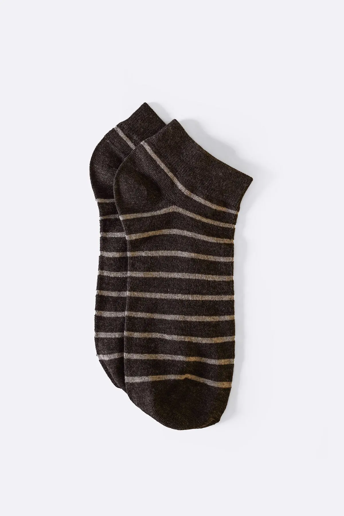 Mercerized Stripe Socks 1