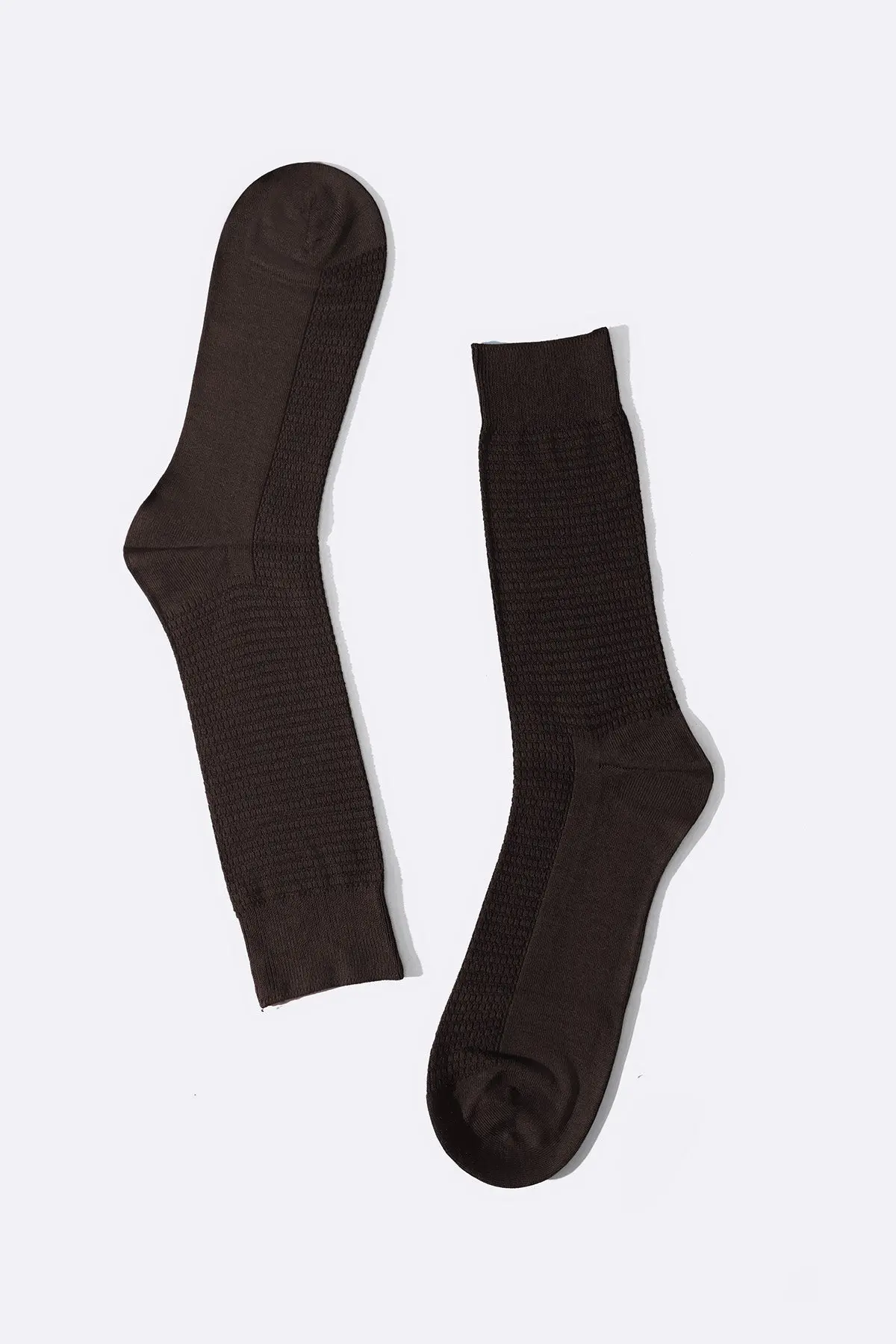 Mercerized Crew Socks 1
